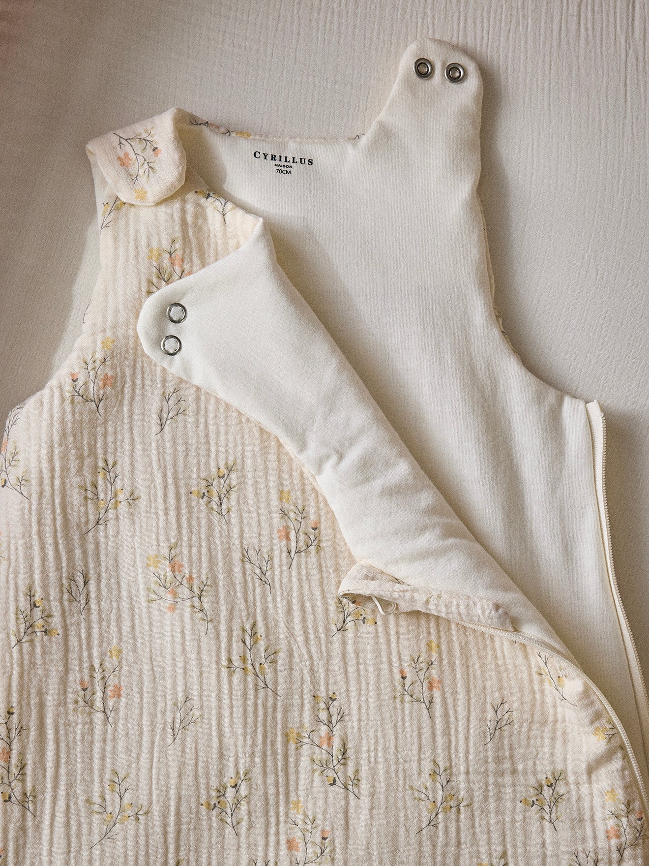 Organic cotton gauze sleepsack  TOG 2