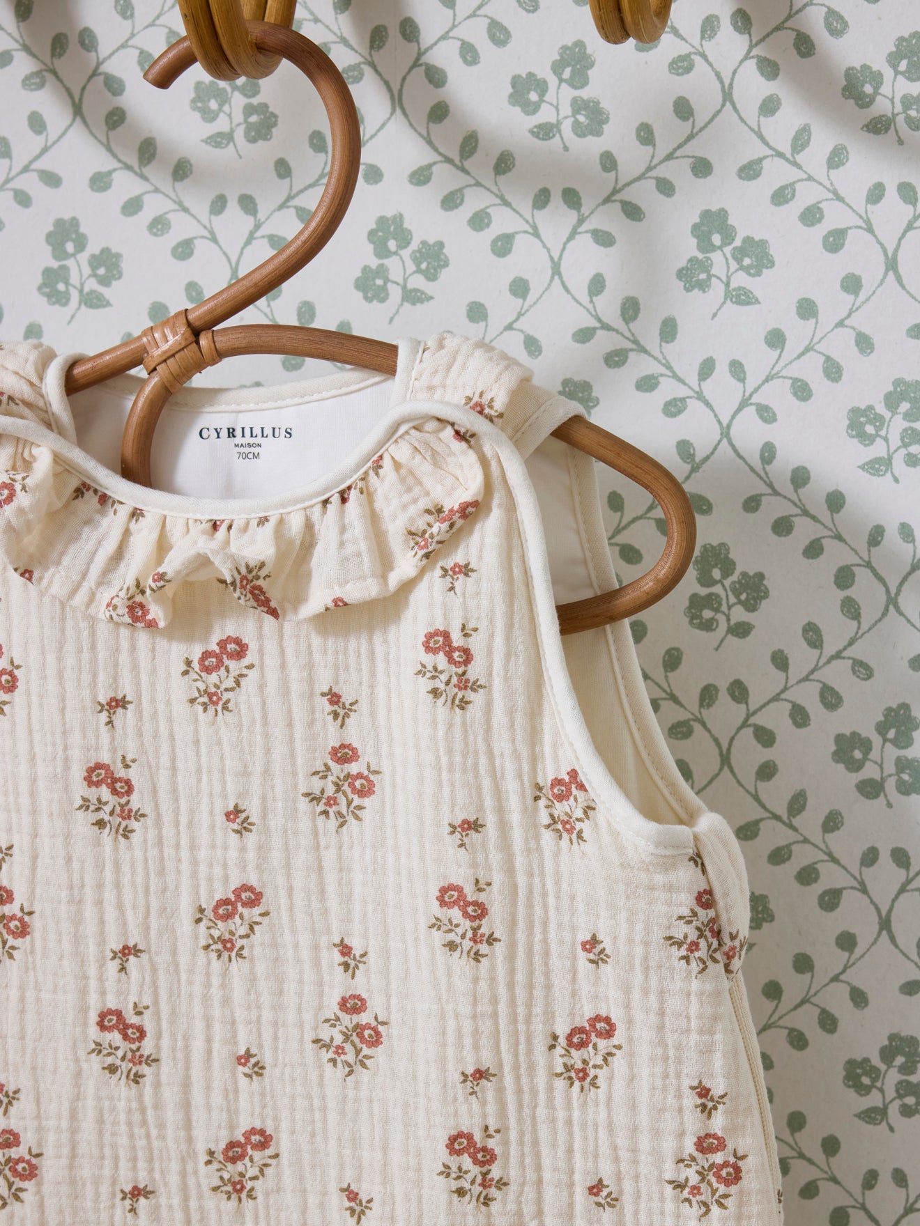 Gigoteuse col froufrou gaze de coton bio - TOG 2