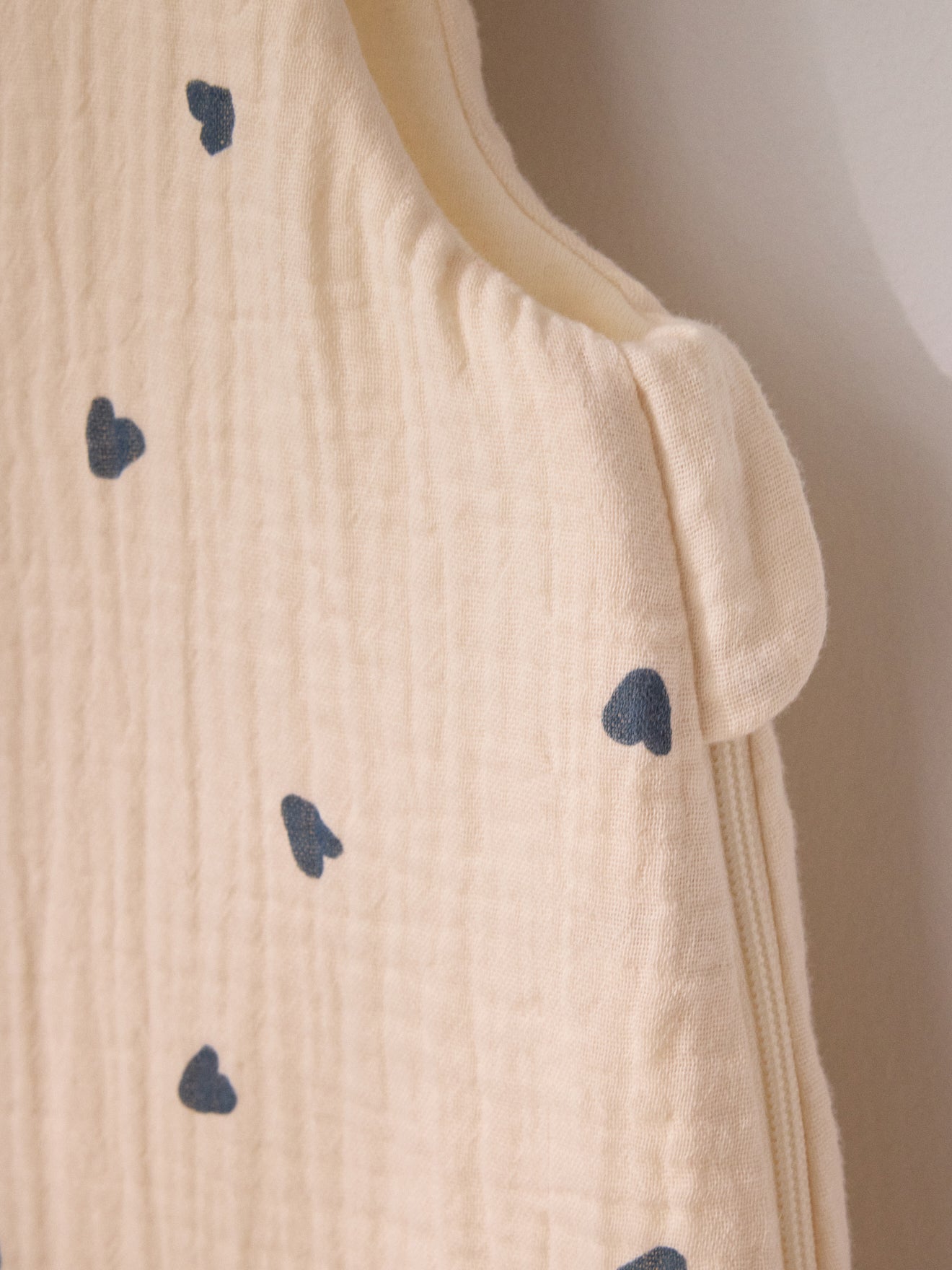 Baby's lightweight organic cotton sleepsack - TOG 1