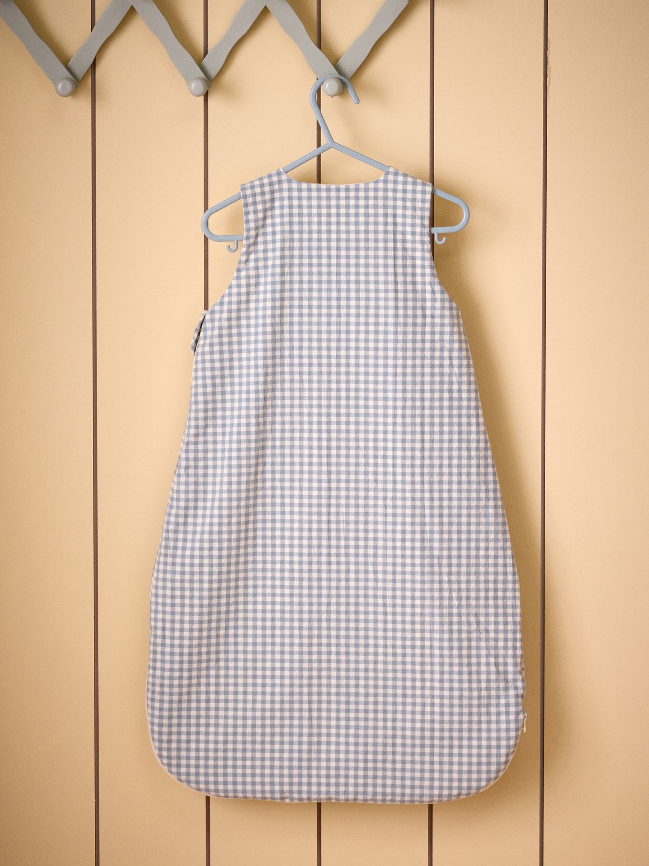 Cotton percale gingham checked sleepsack - TOG 3