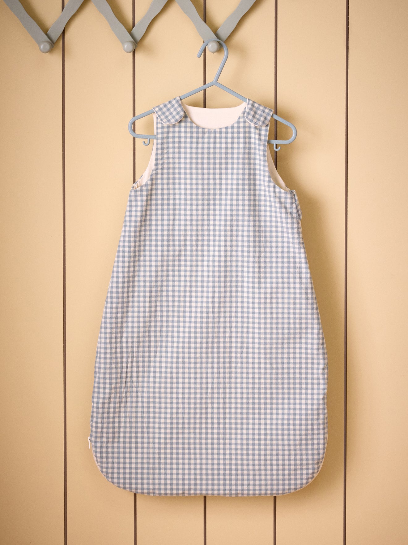 Cotton percale gingham checked sleepsack - TOG 3