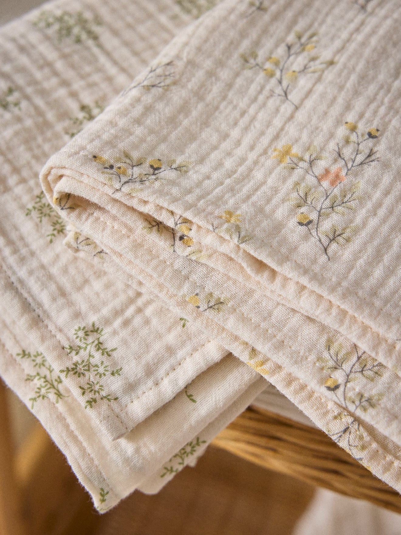 Pack of 2 organic cotton gauze cloths