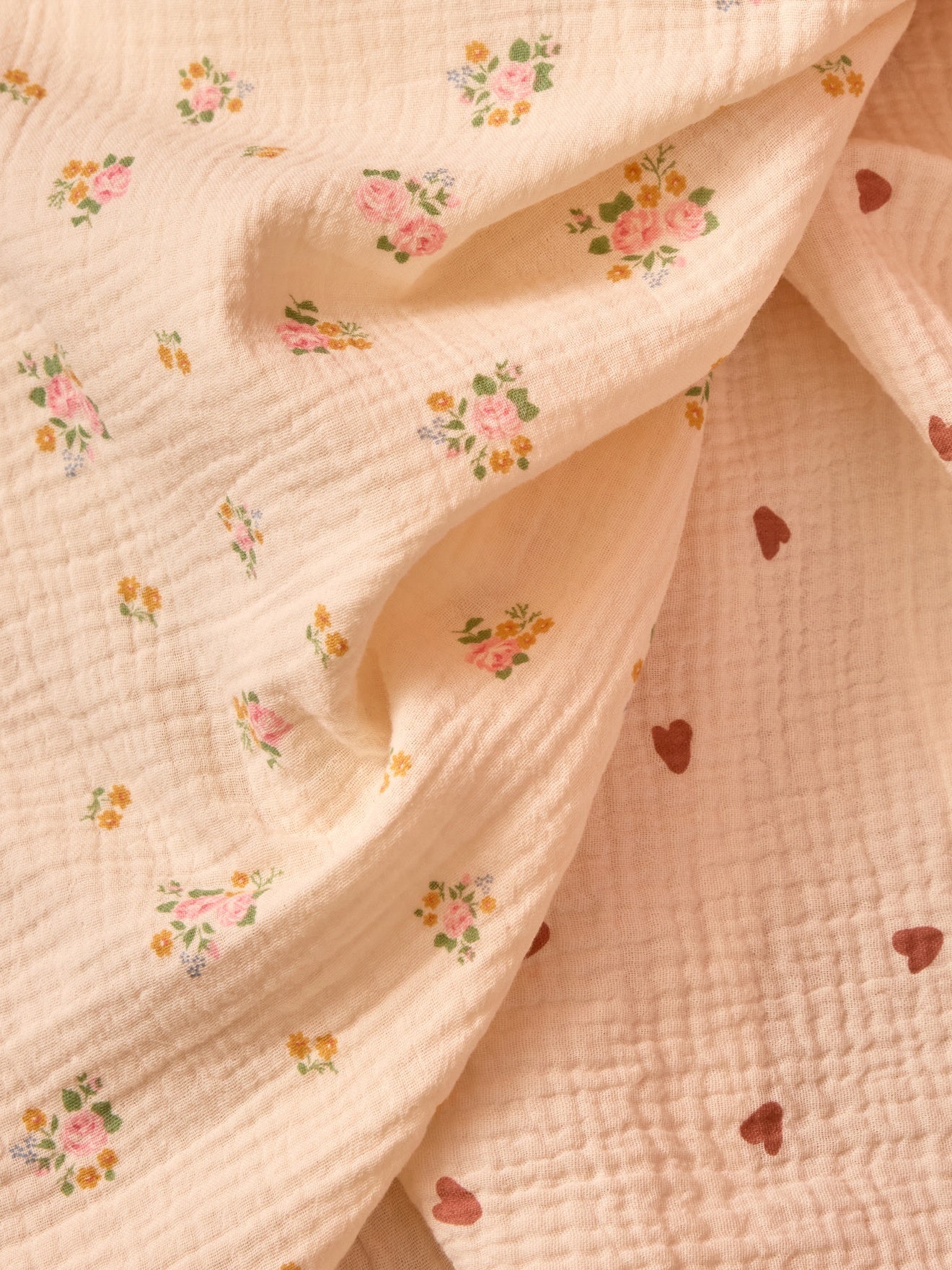 Pack of 2 organic cotton gauze cloths
