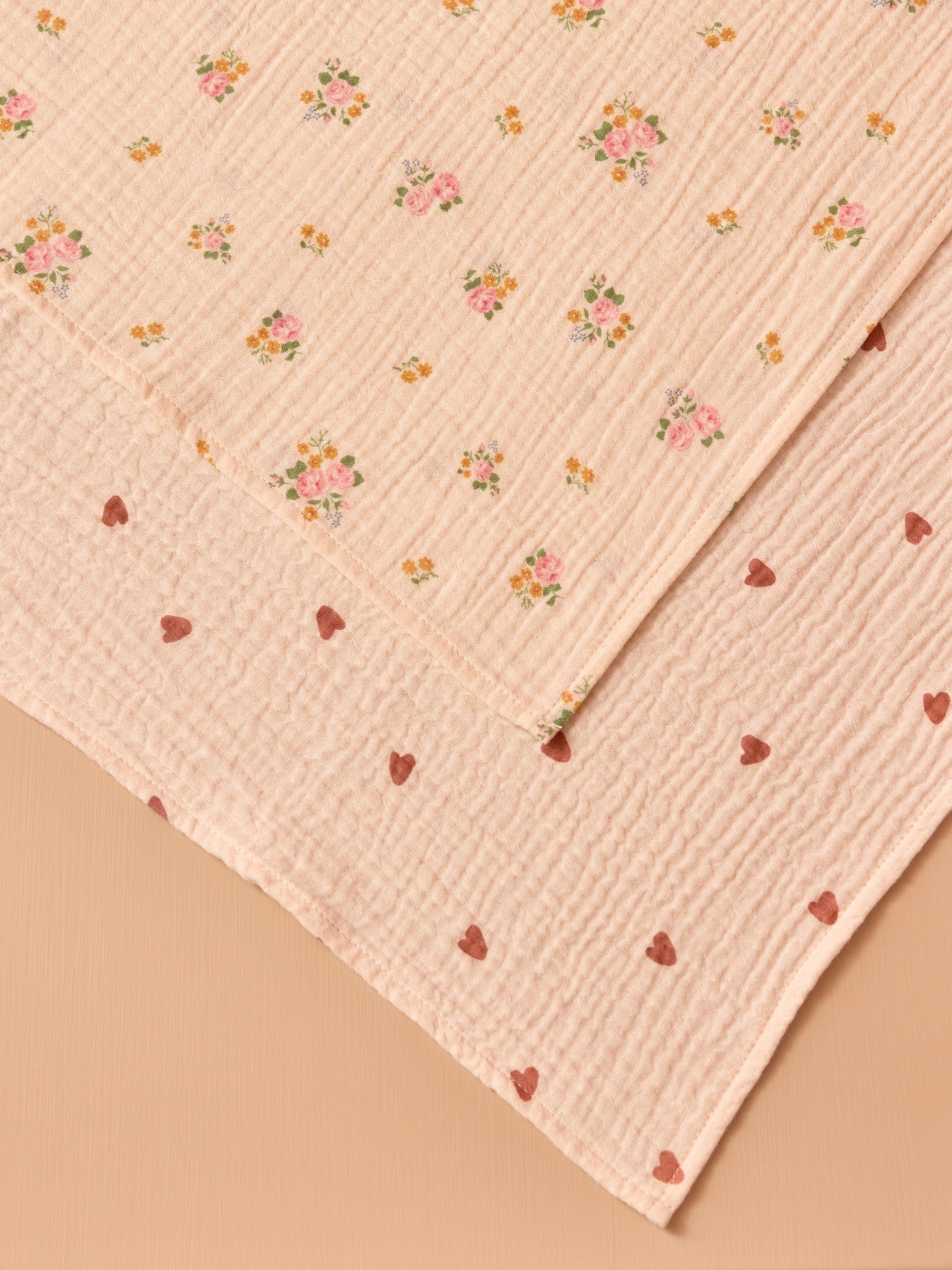 Pack of 2 organic cotton gauze cloths