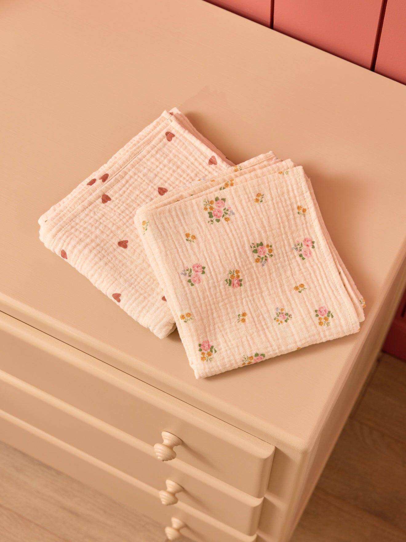 Pack of 2 organic cotton gauze cloths