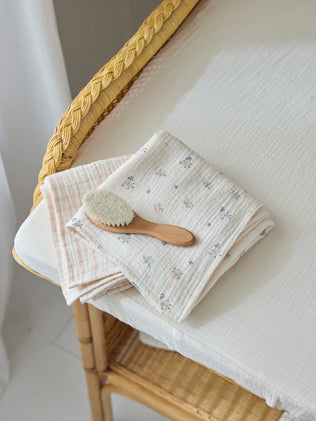 Pack of 2 organic cotton gauze cloths