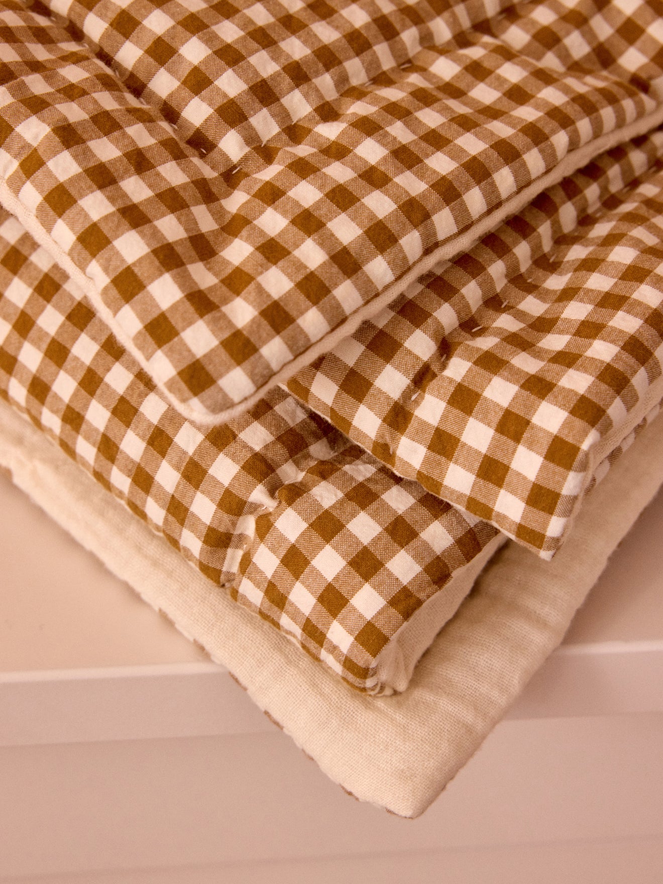 Small cotton gauze baby blanket