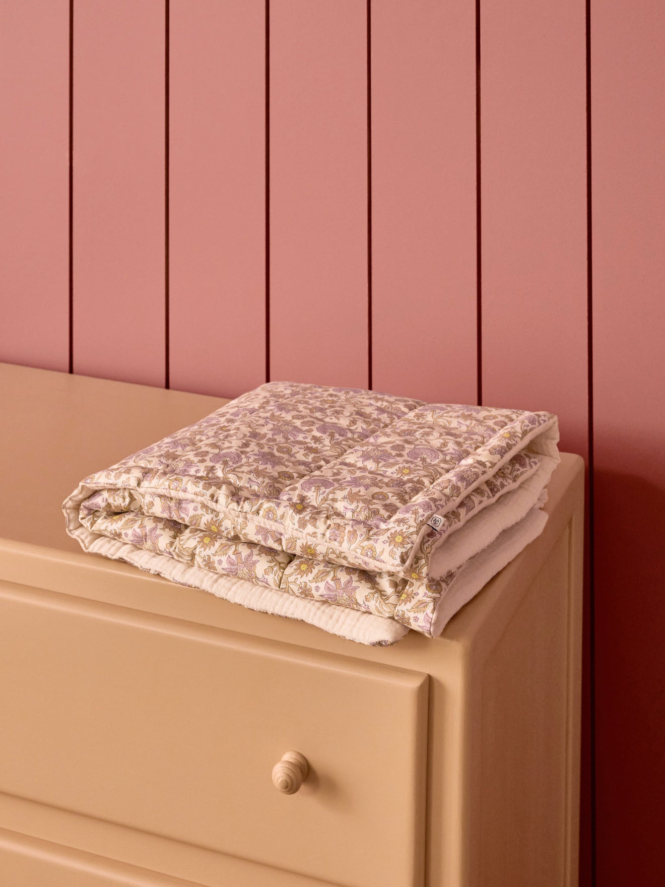 Small cotton gauze baby blanket