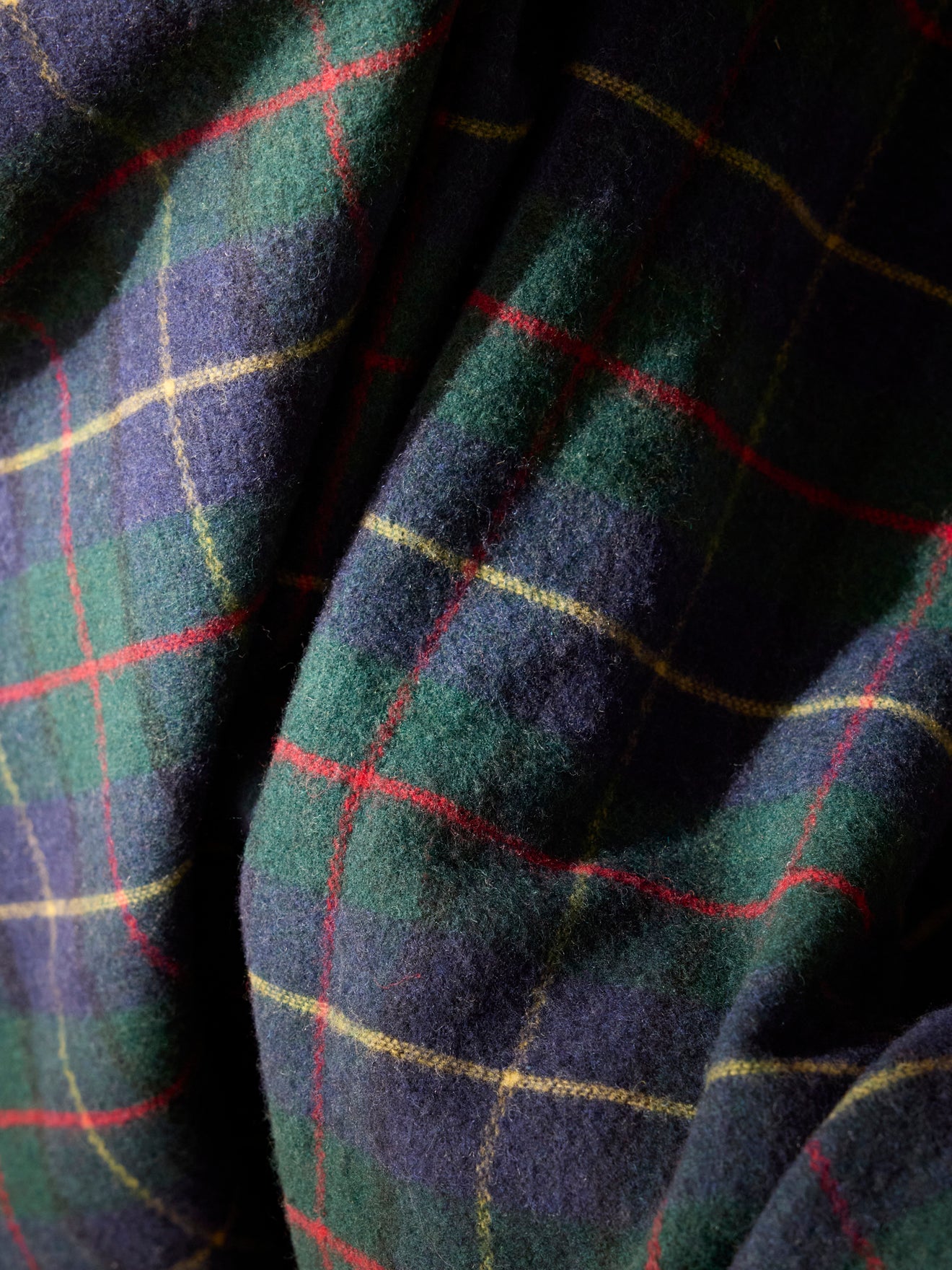 Plaid écossais XL - laine majoritaire