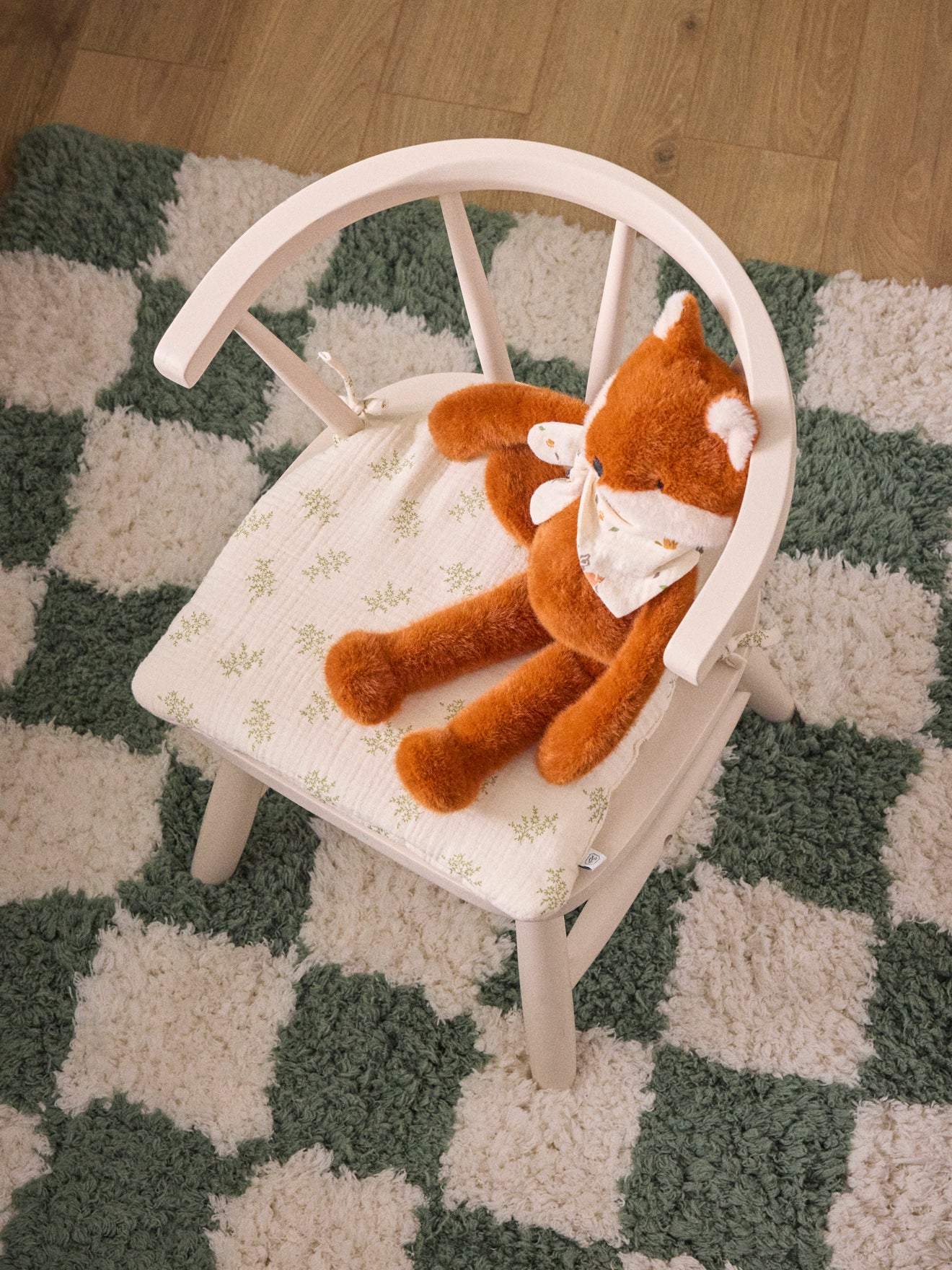 Child's flat chair cushion