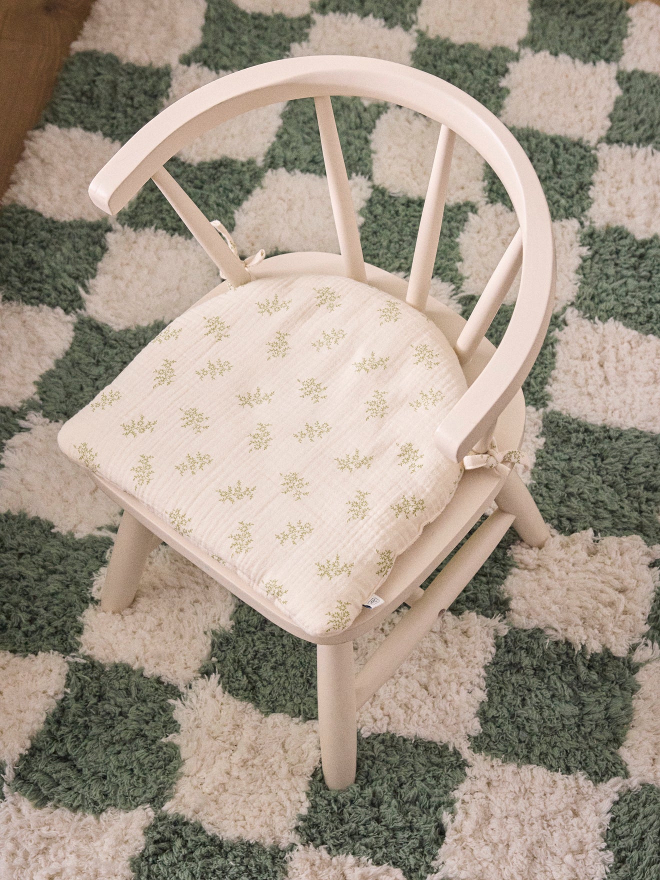Child's flat chair cushion