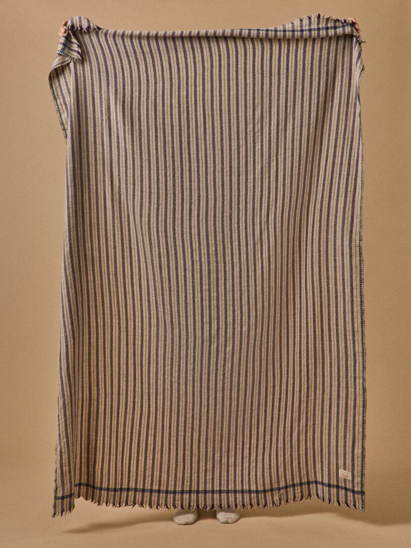 Wool  throw - Cyrillus x Moismont Collaboration