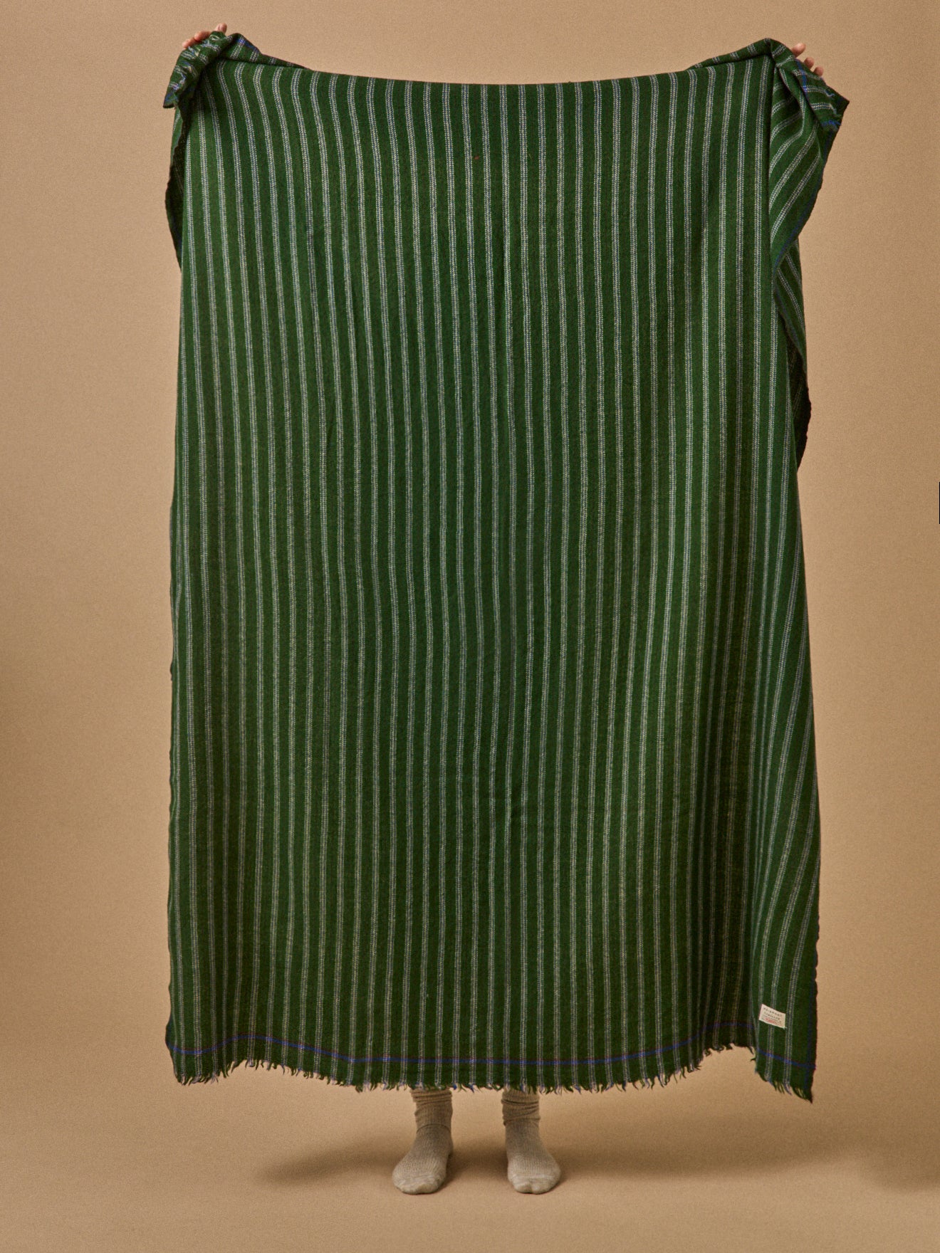 Wool  throw - Cyrillus x Moismont Collaboration