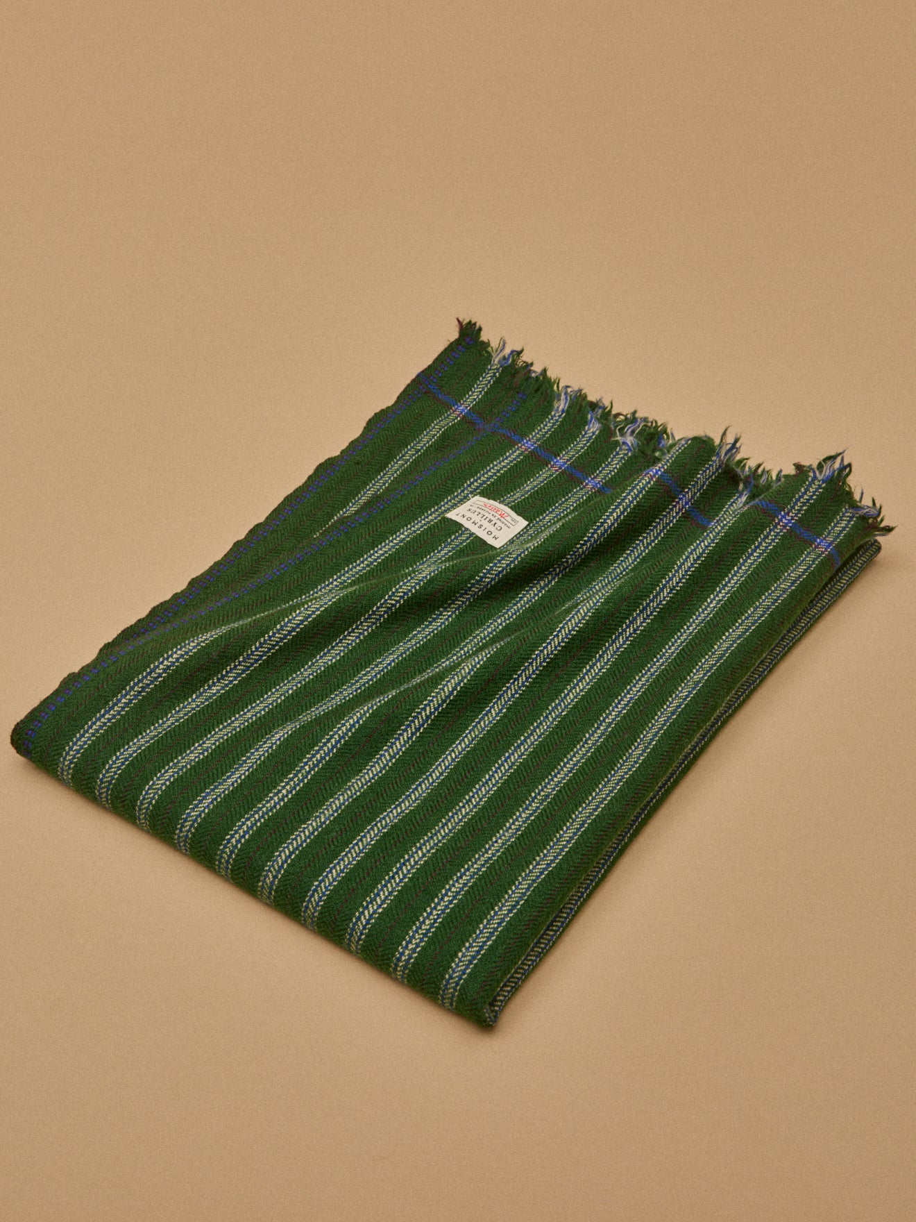 Wool  throw - Cyrillus x Moismont Collaboration