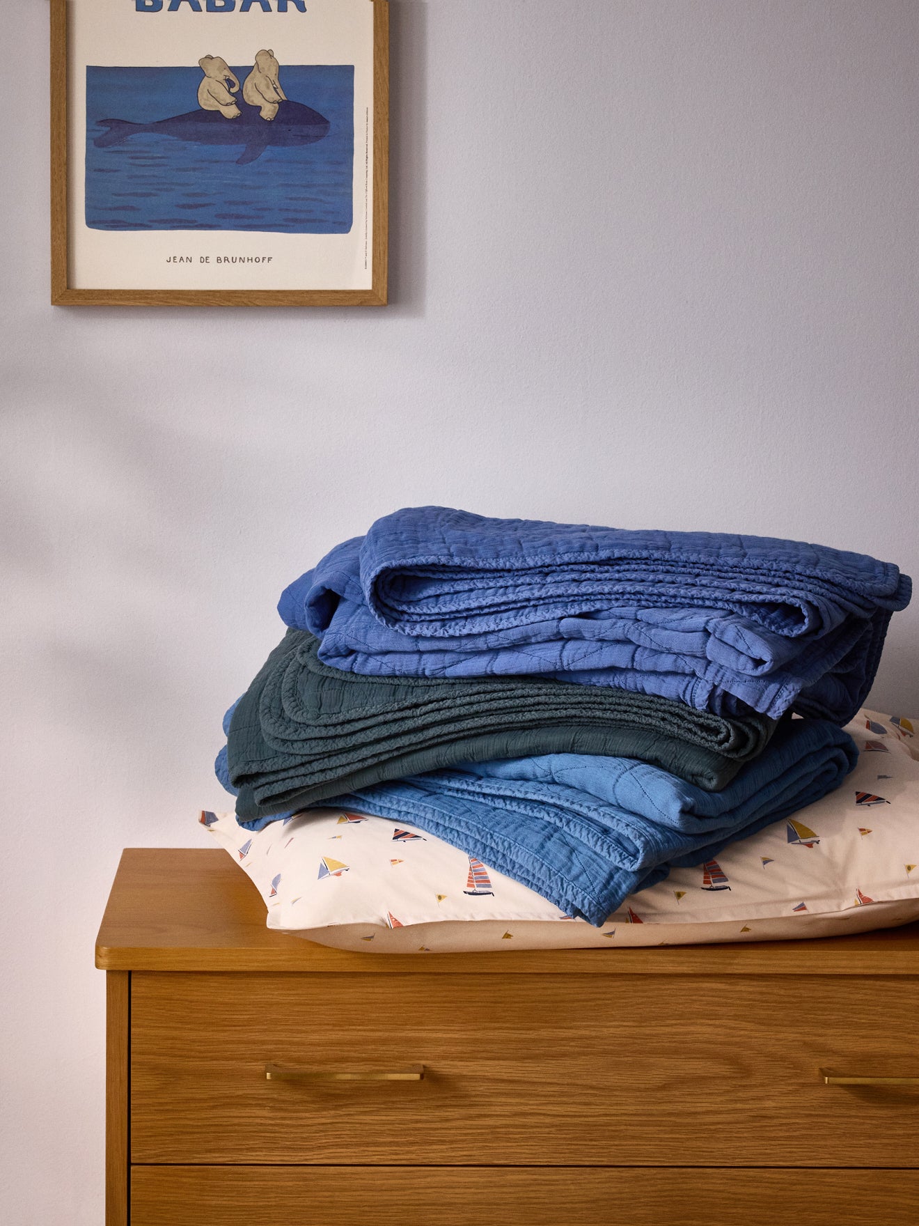 Couvre-lit coton piqué