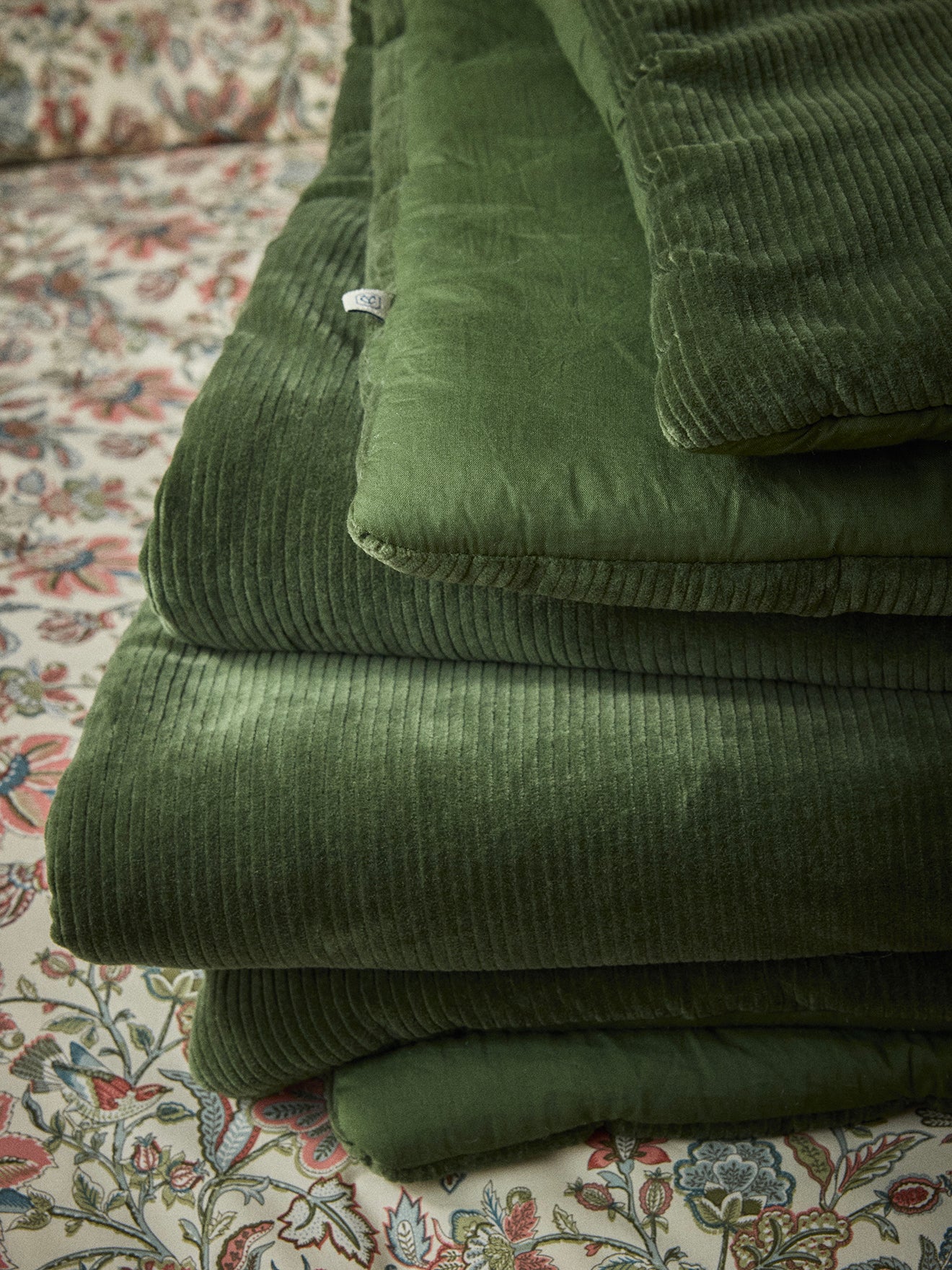 Corduroy comforter