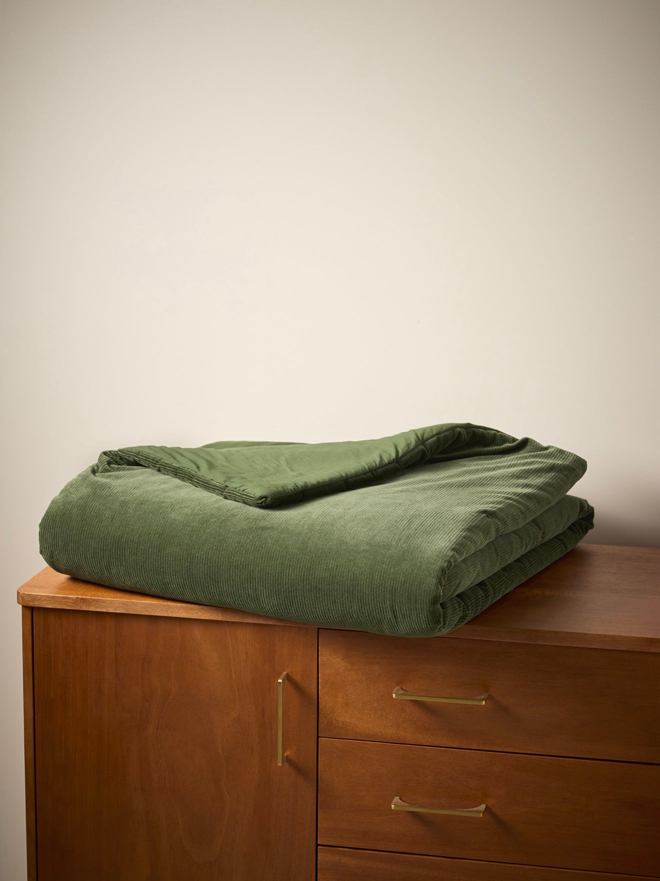 Corduroy comforter