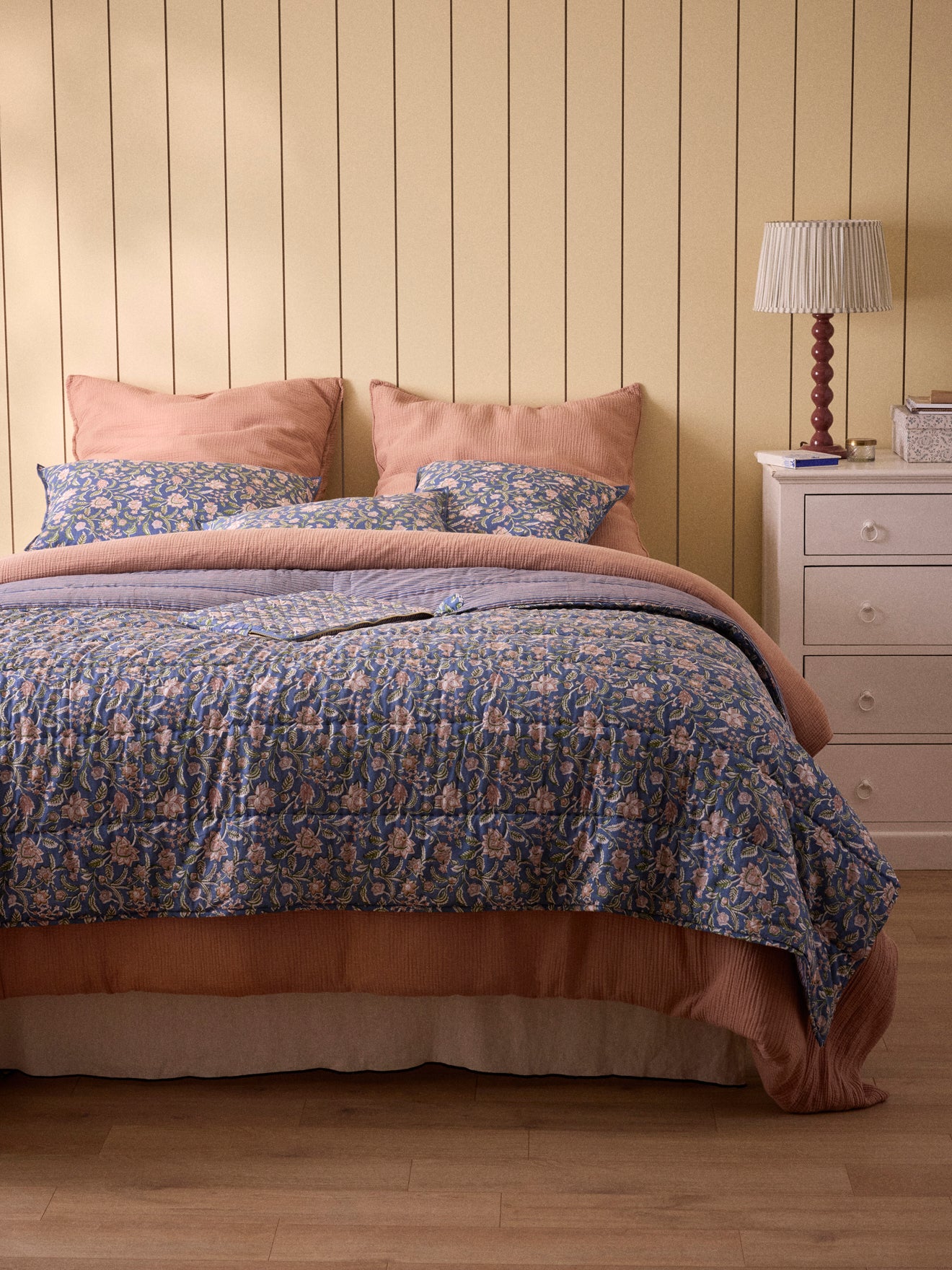 Bella Indian-print cotton comforter