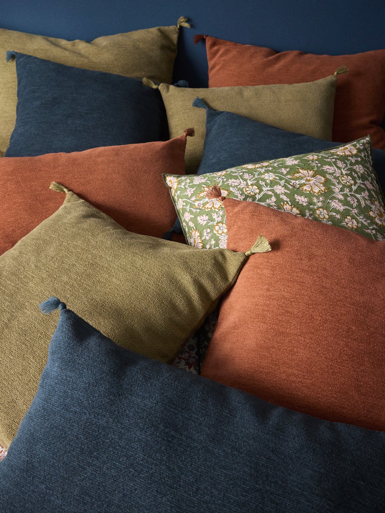 Cotton chenille cushion cover