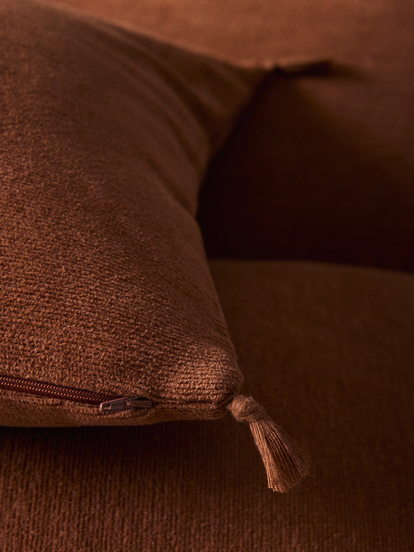 Cotton chenille cushion cover