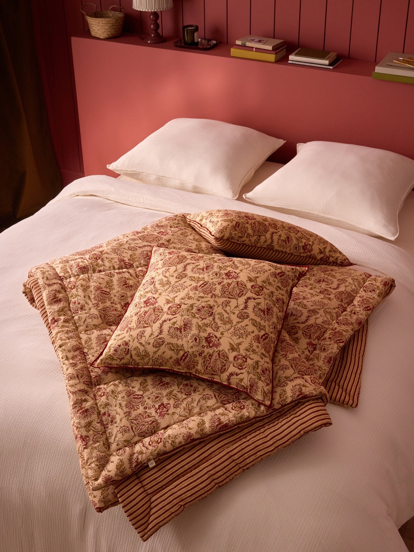 Housse de coussin imprimé indien Penjab