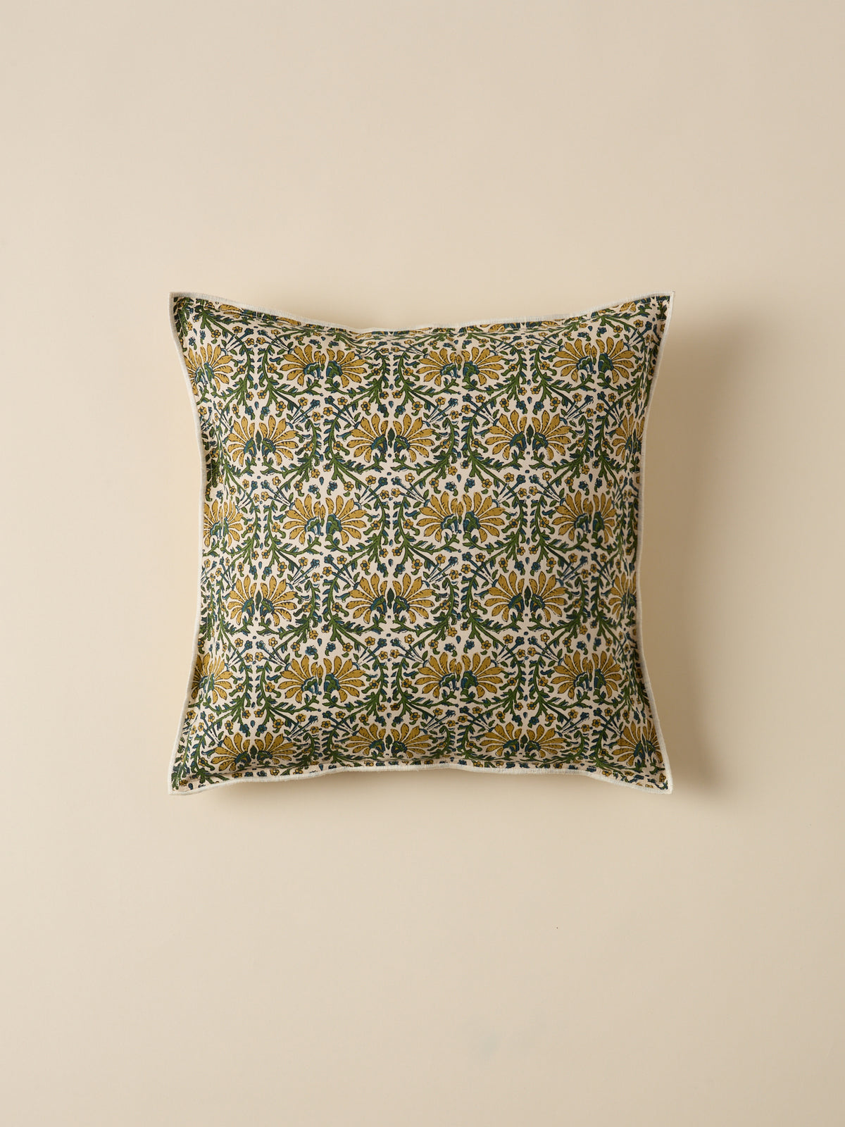Indian print cushion cover