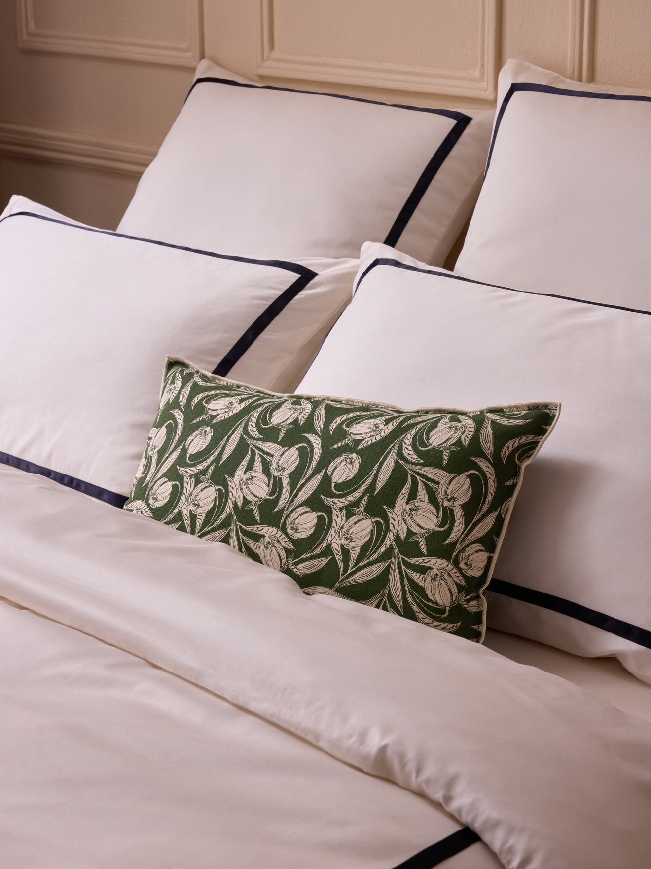 Housse de coussin imprimée "Lucie"