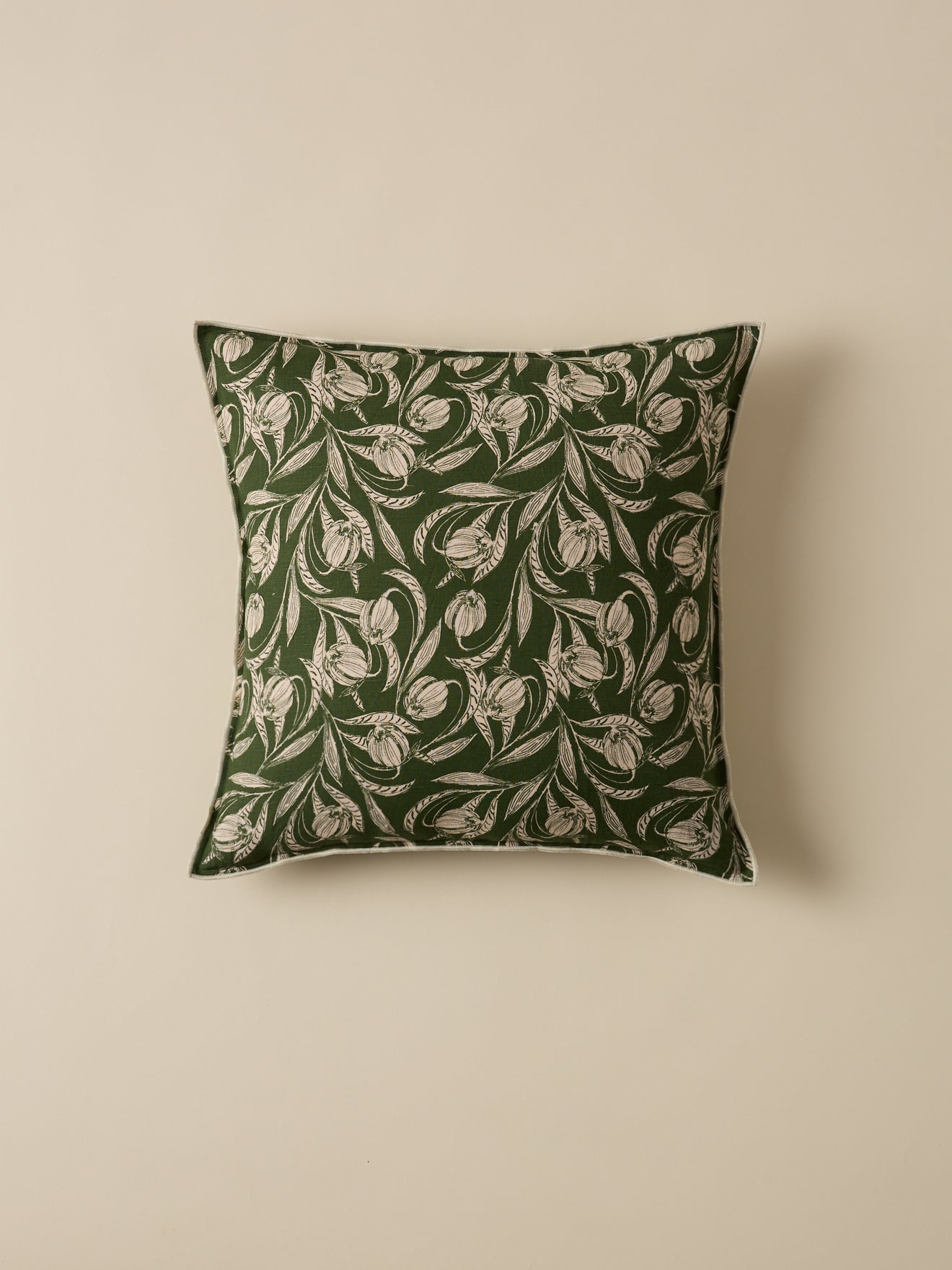 Housse de coussin imprimée "Lucie"