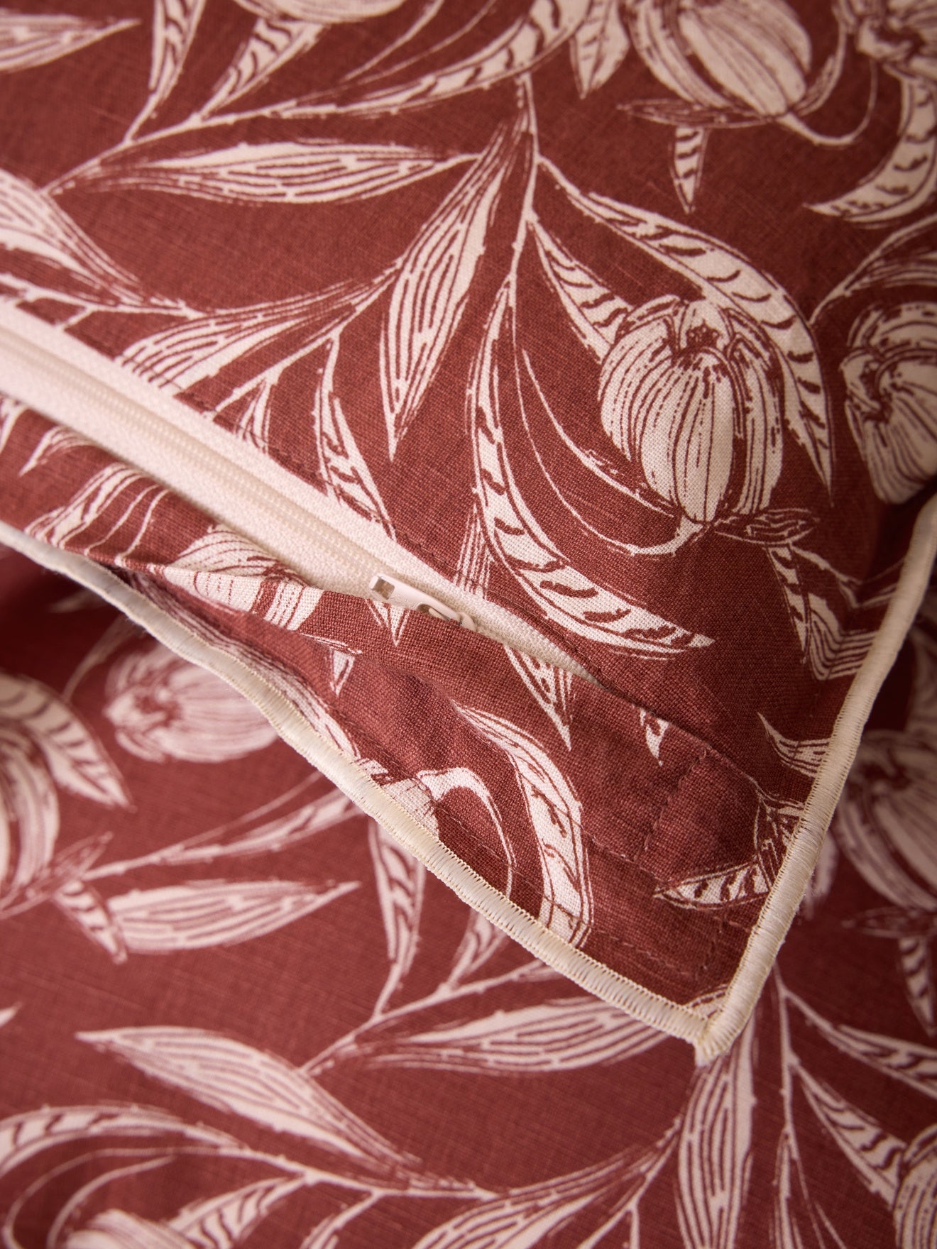 Housse de coussin imprimée "Lucie"