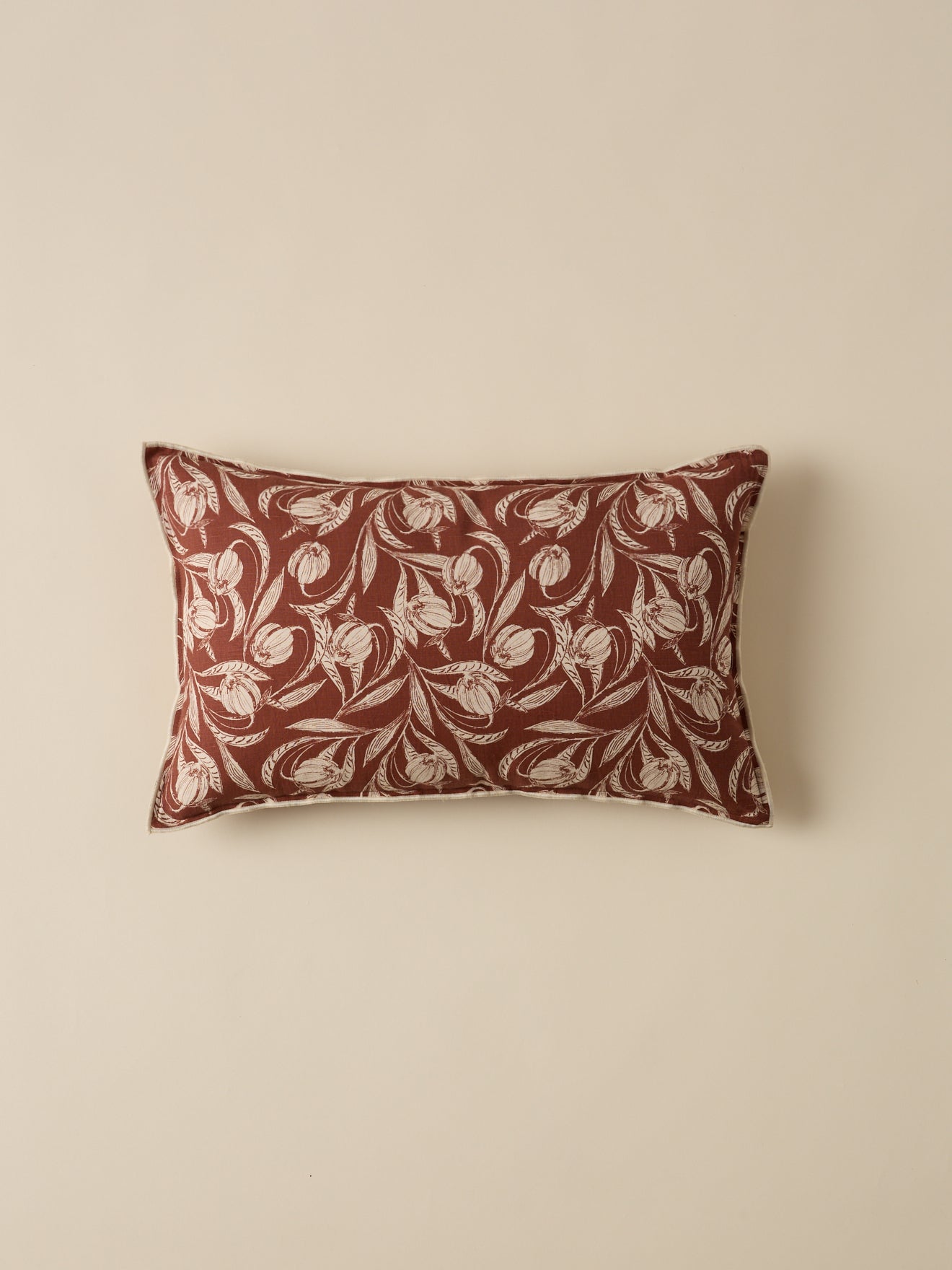 Housse de coussin imprimée "Lucie"