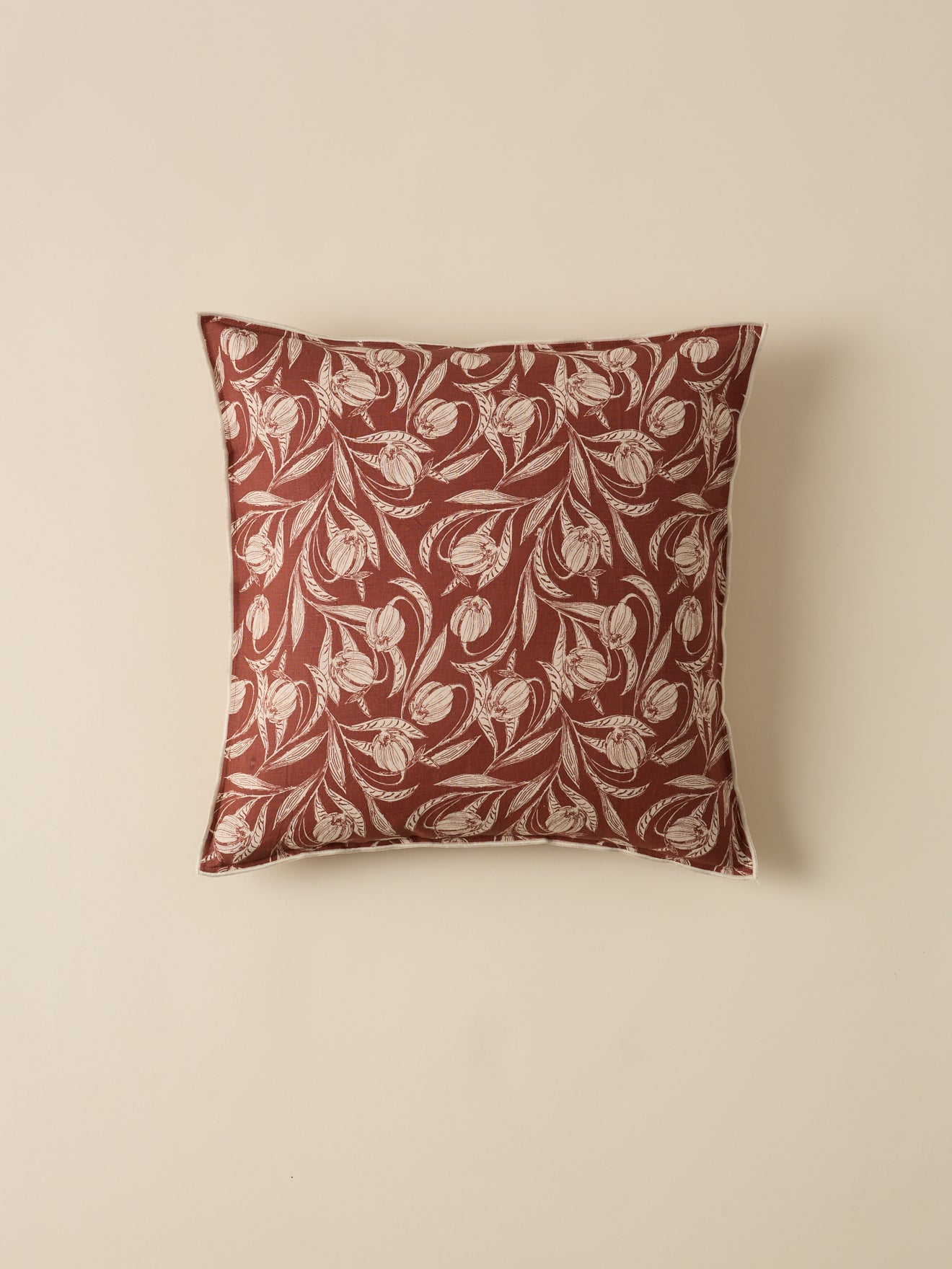 Housse de coussin imprimée "Lucie"