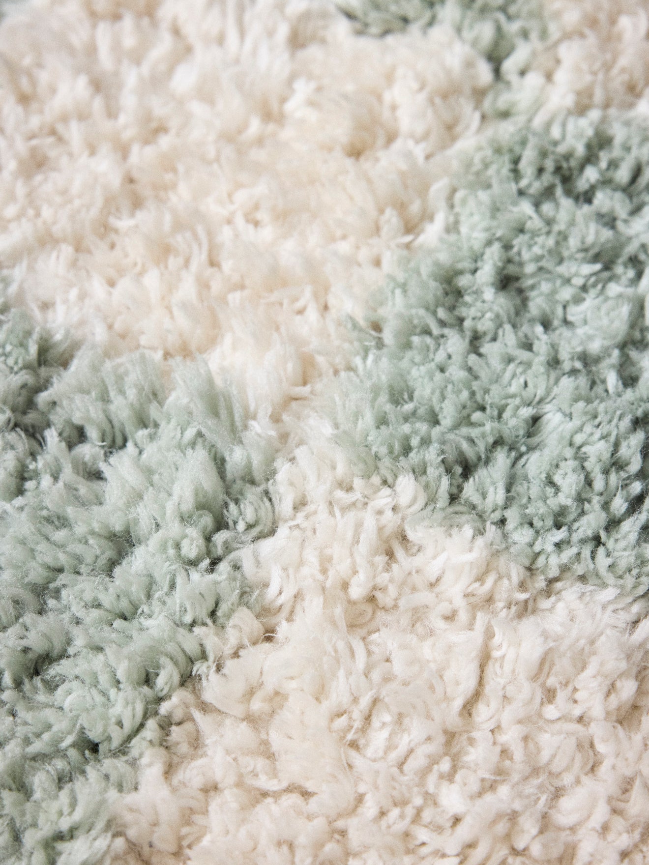 Rug with checked pattern