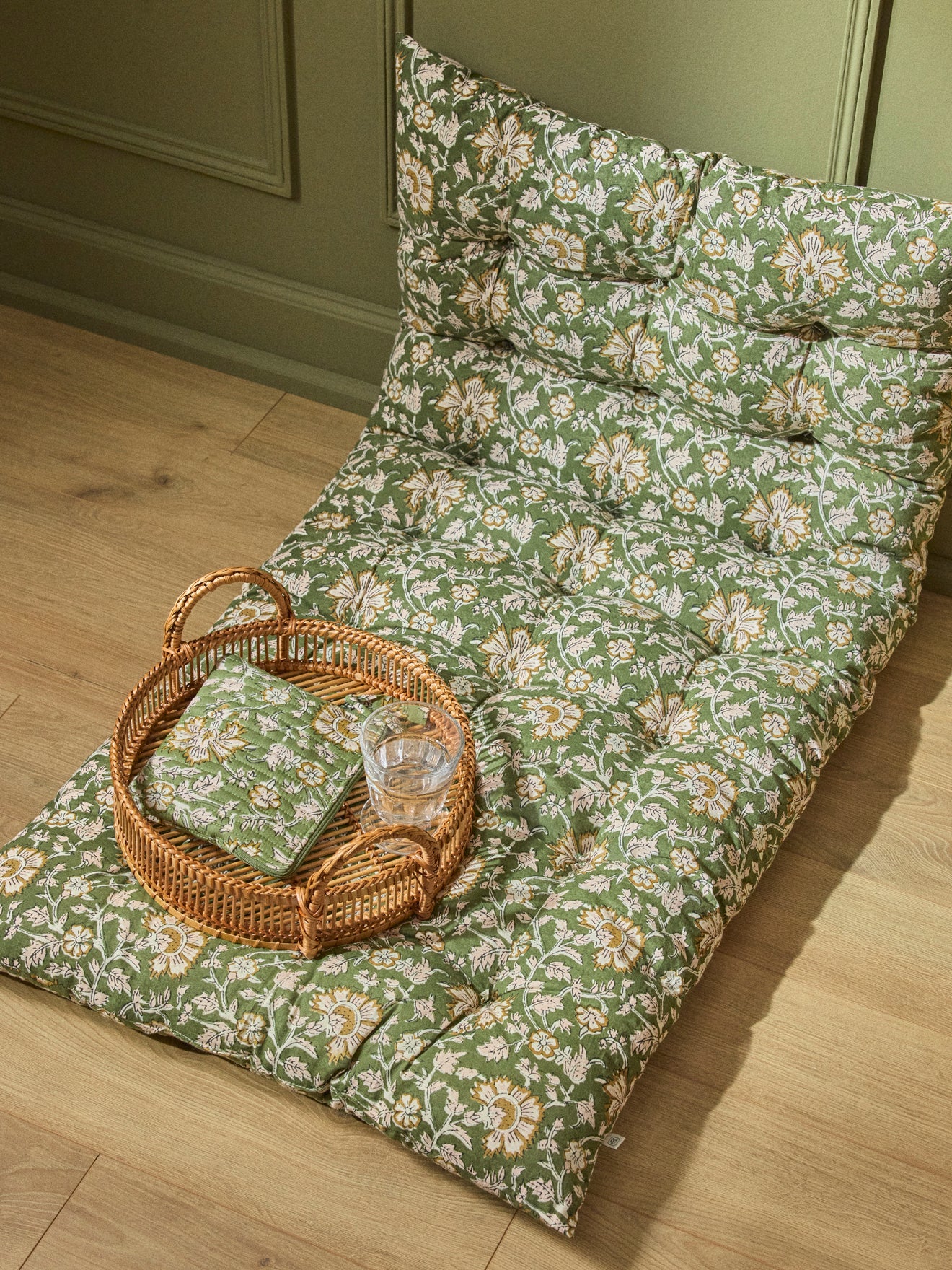 Decorative Indian fabric mattress