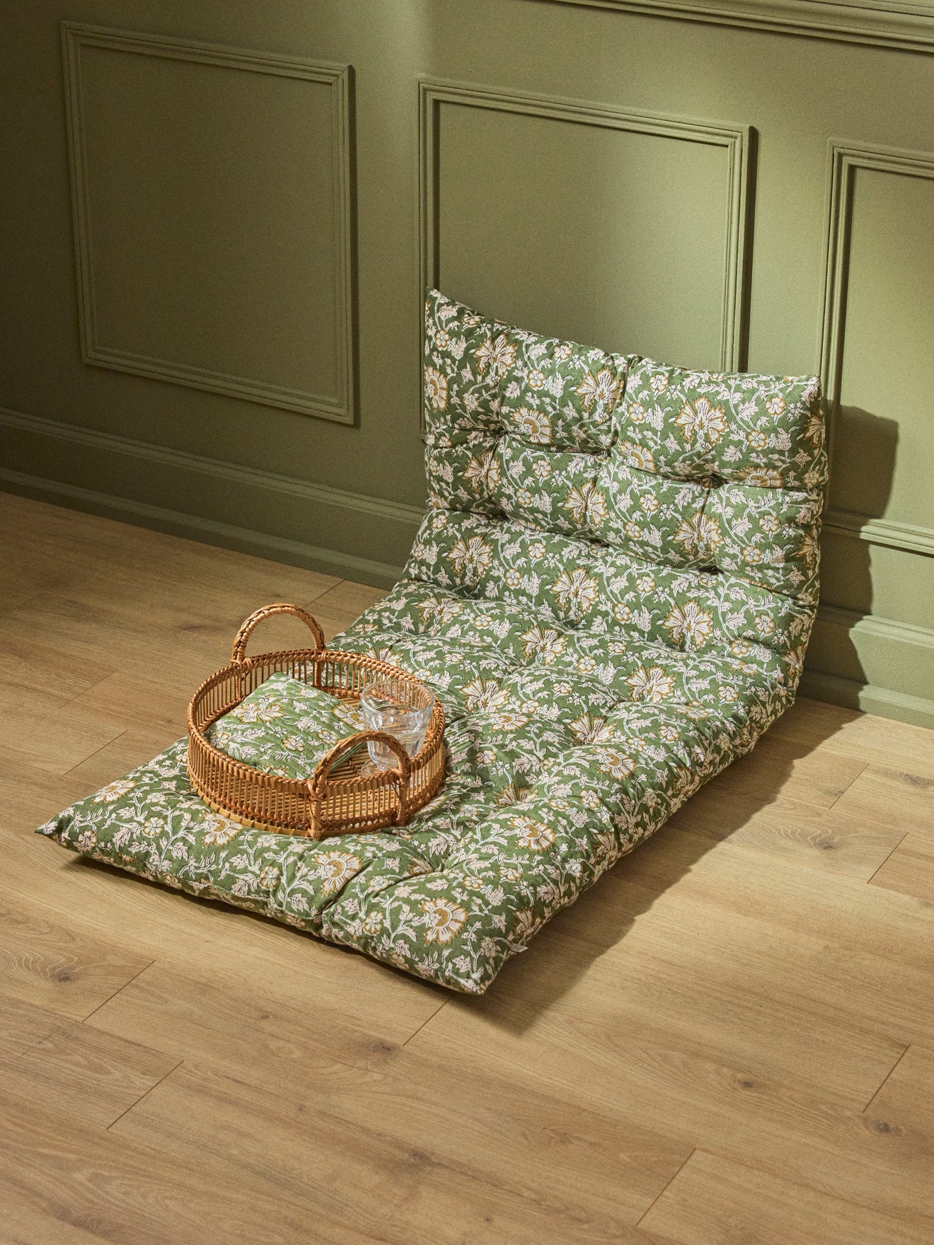 Decorative Indian fabric mattress