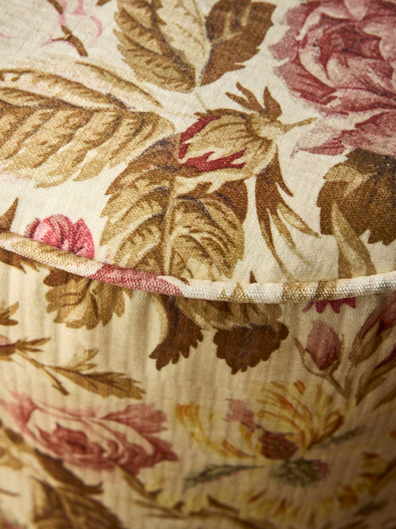 Anne upholstered footstool