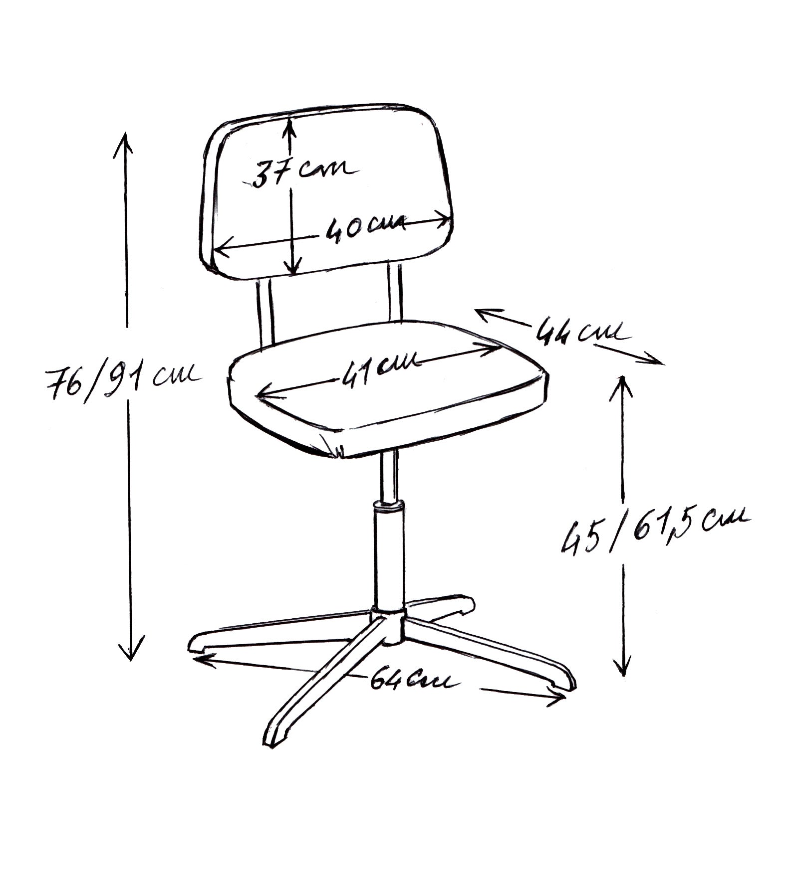 Oscar desk chair