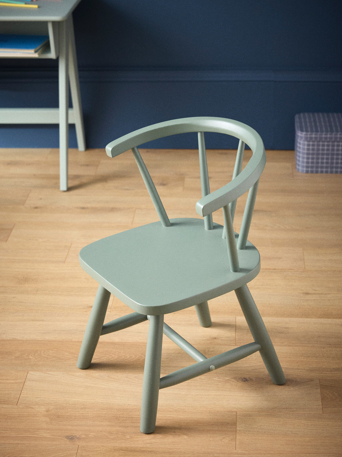 William wooden child's chair