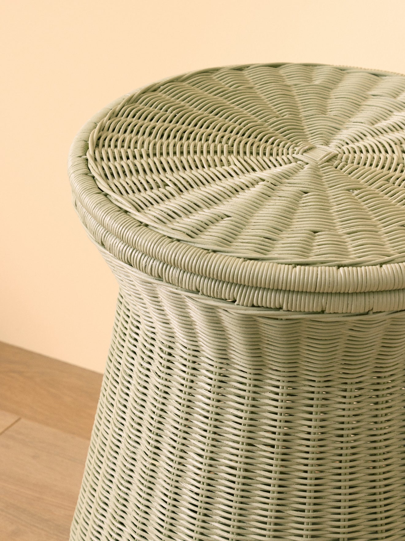 Emile wicker stool - Cyrillus COM