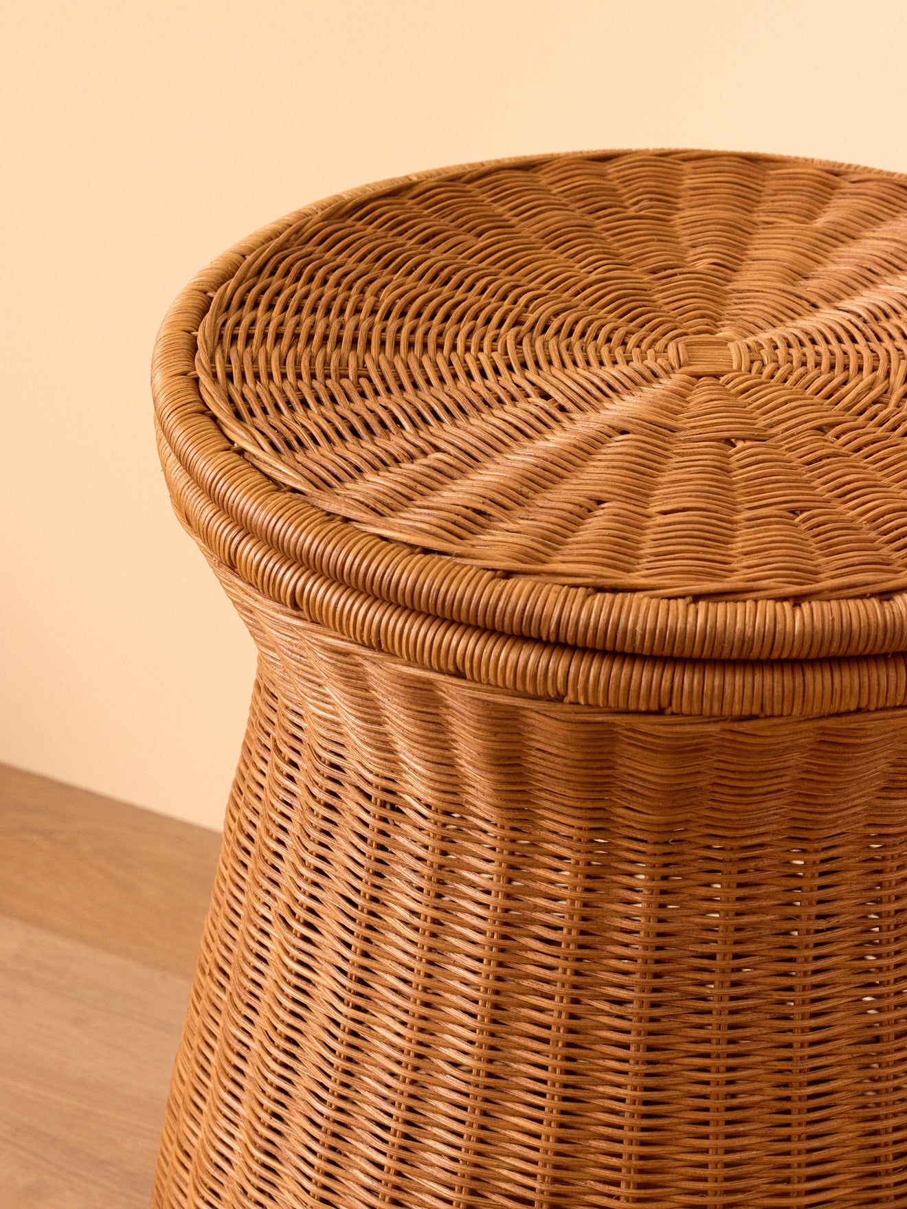 Emile wicker stool - Cyrillus COM