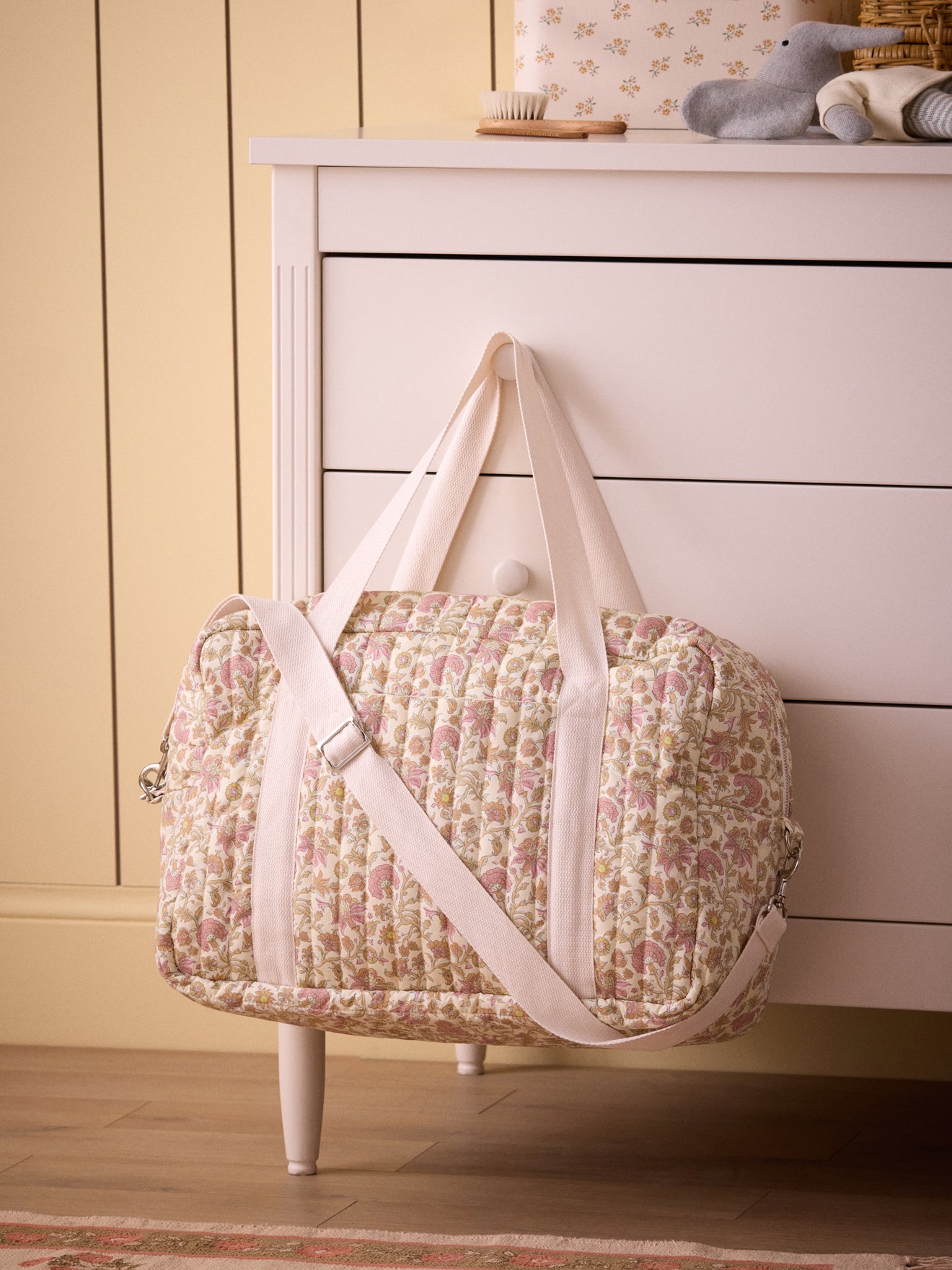 Cotton gauze diaper bag