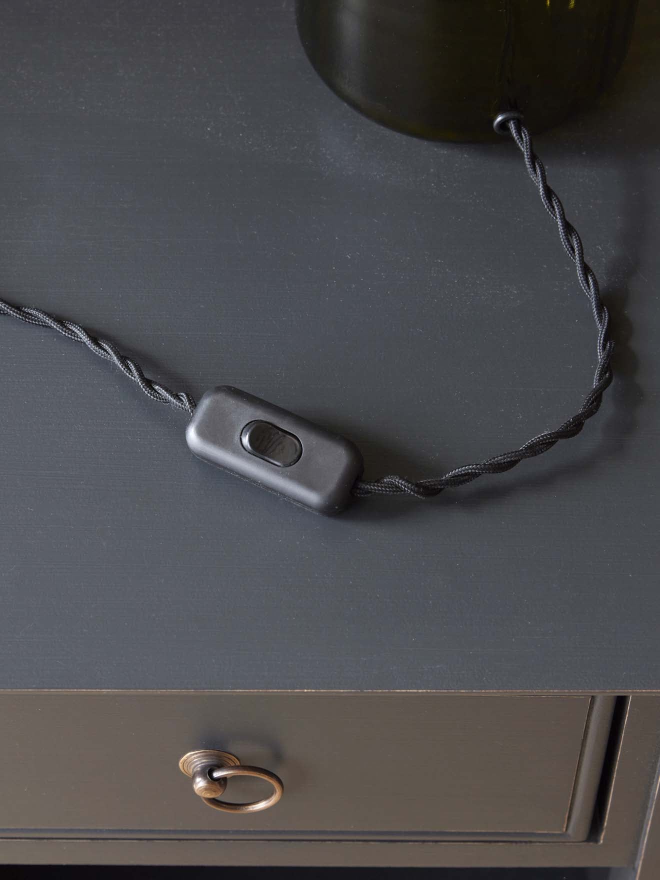 Lampe Martin en verre ciselé