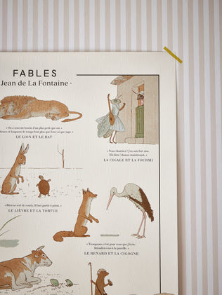 Affiche Fables - Collection Les Jolies Planches