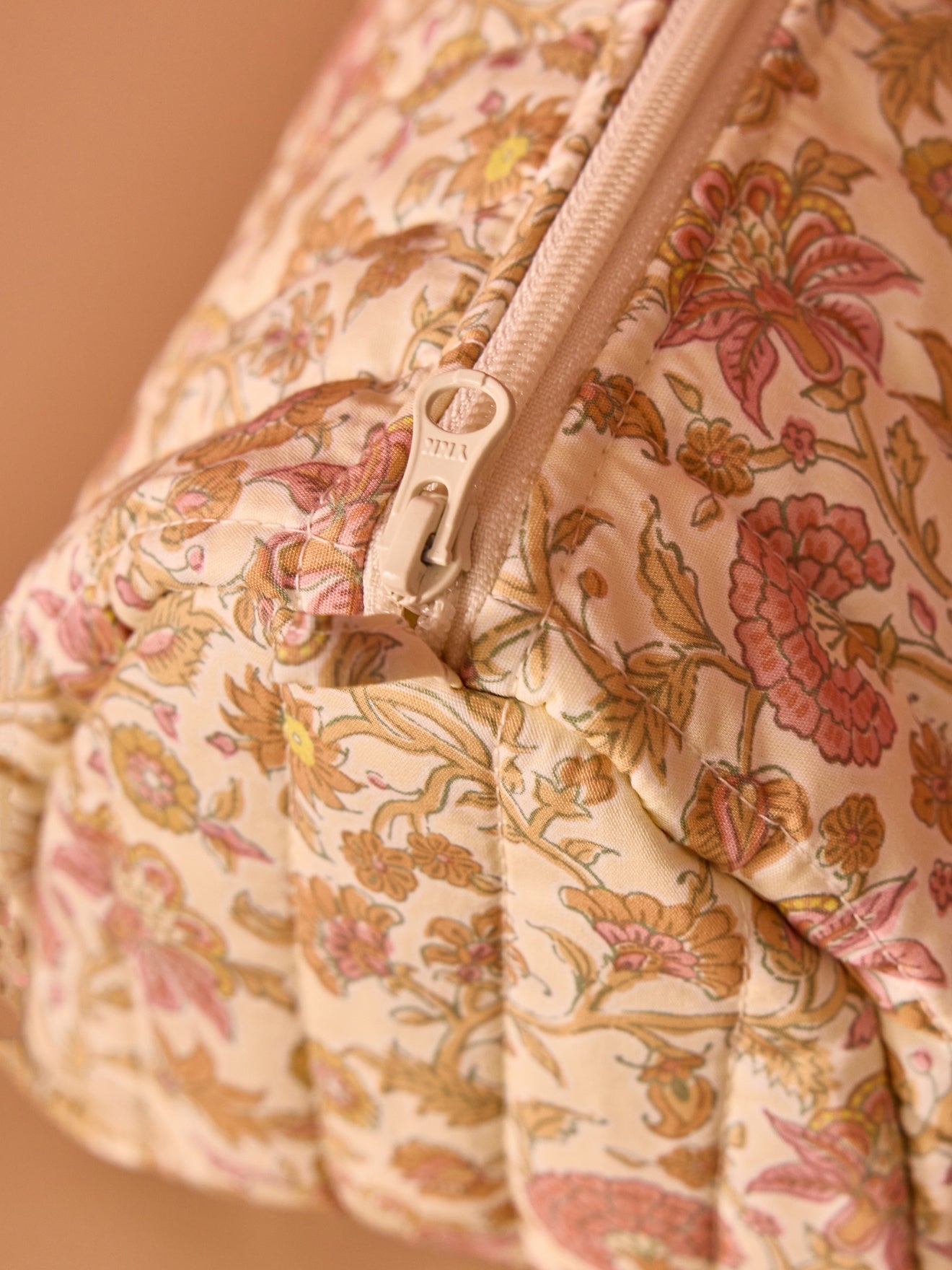 Trousse de toilette en percale de coton