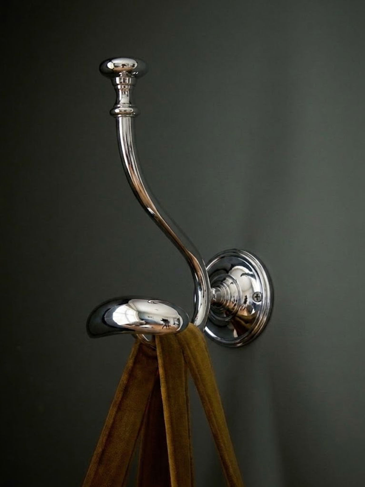 Brass coat hook Edouard