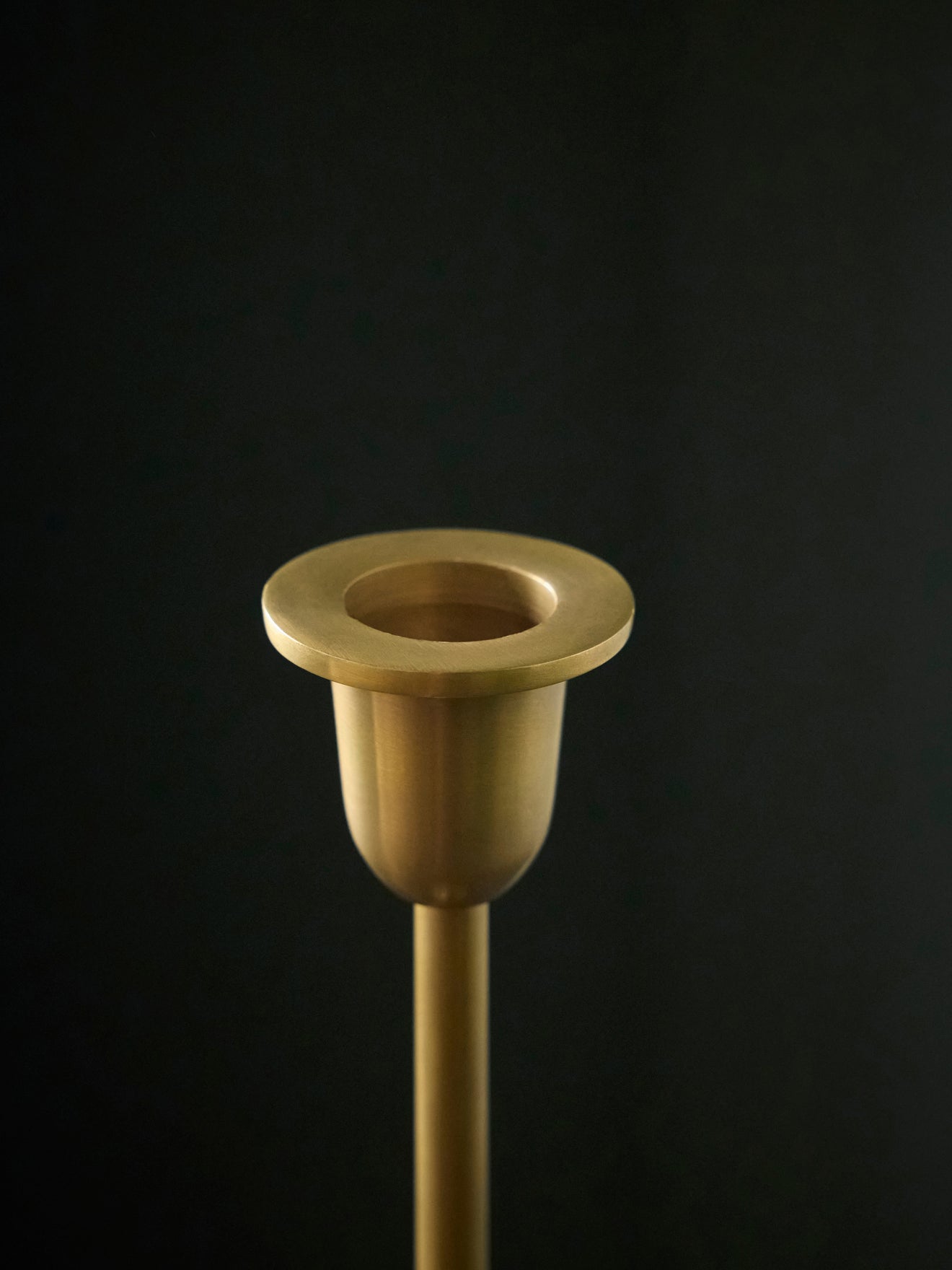 Elegant Brass Candle Holder - Large size