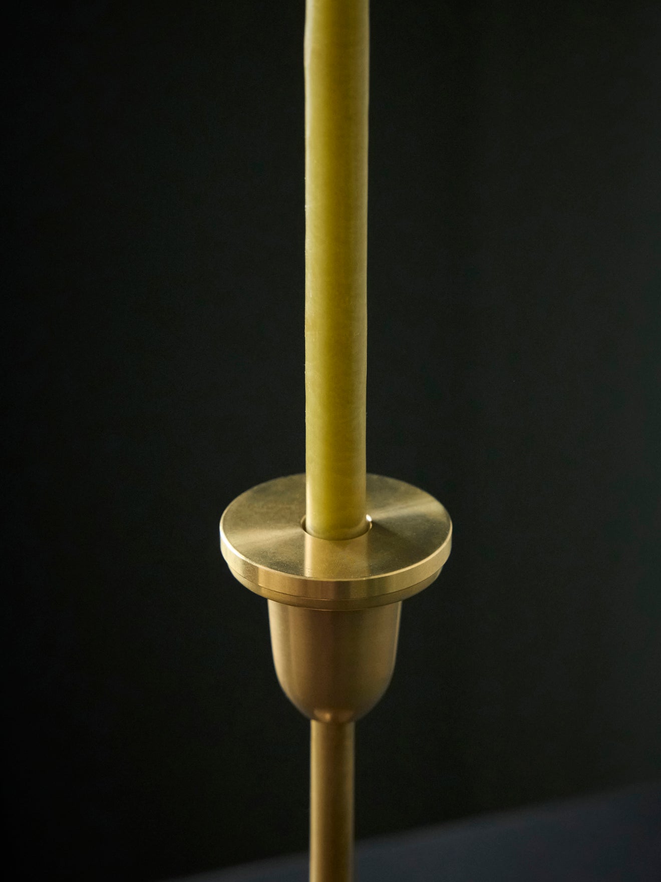 Elegant Brass Candle Holder - Large size