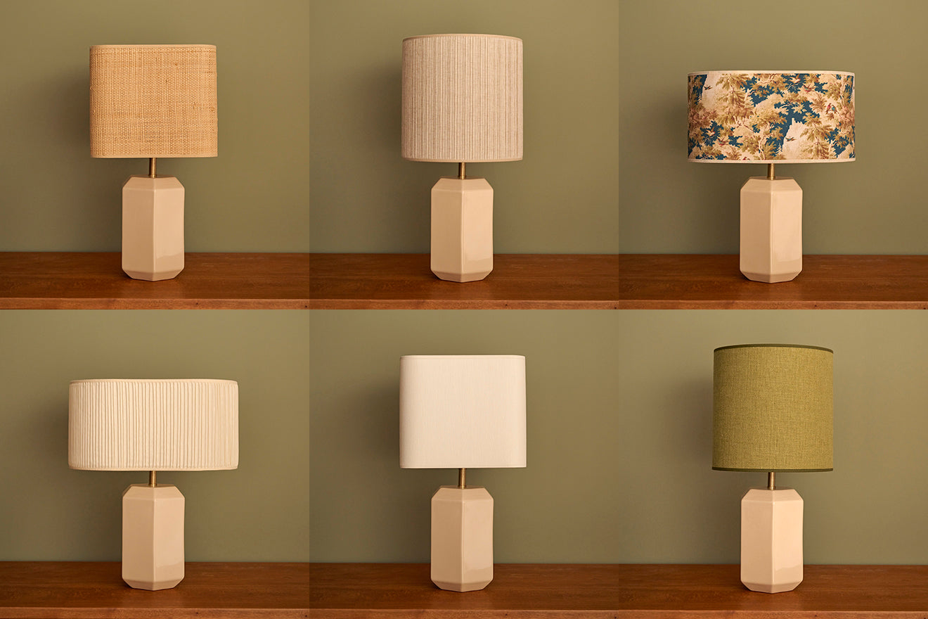 Pied de lampe en céramique - Petit modèle Victoire