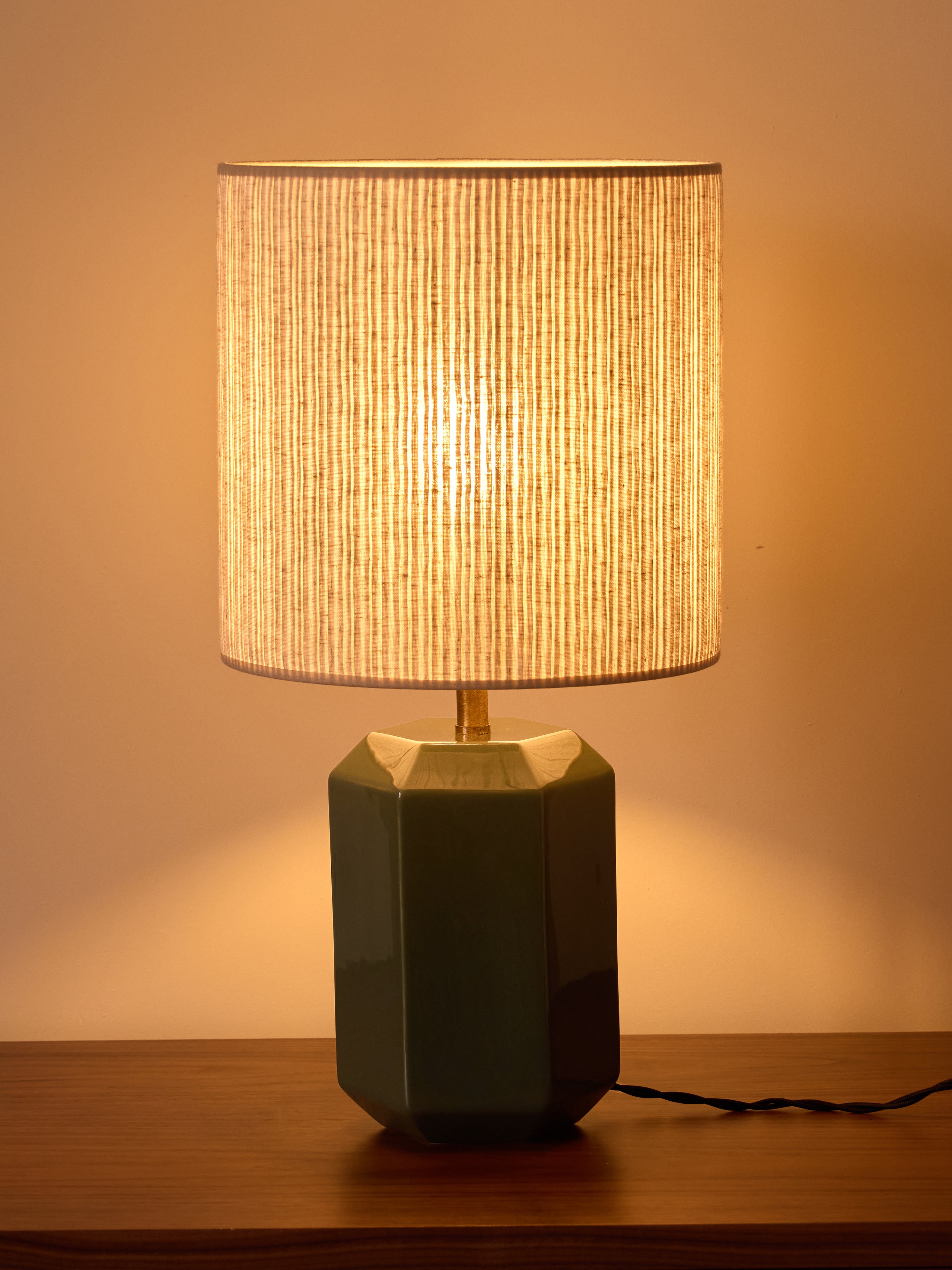 Pied de lampe en céramique - Petit modèle Victoire