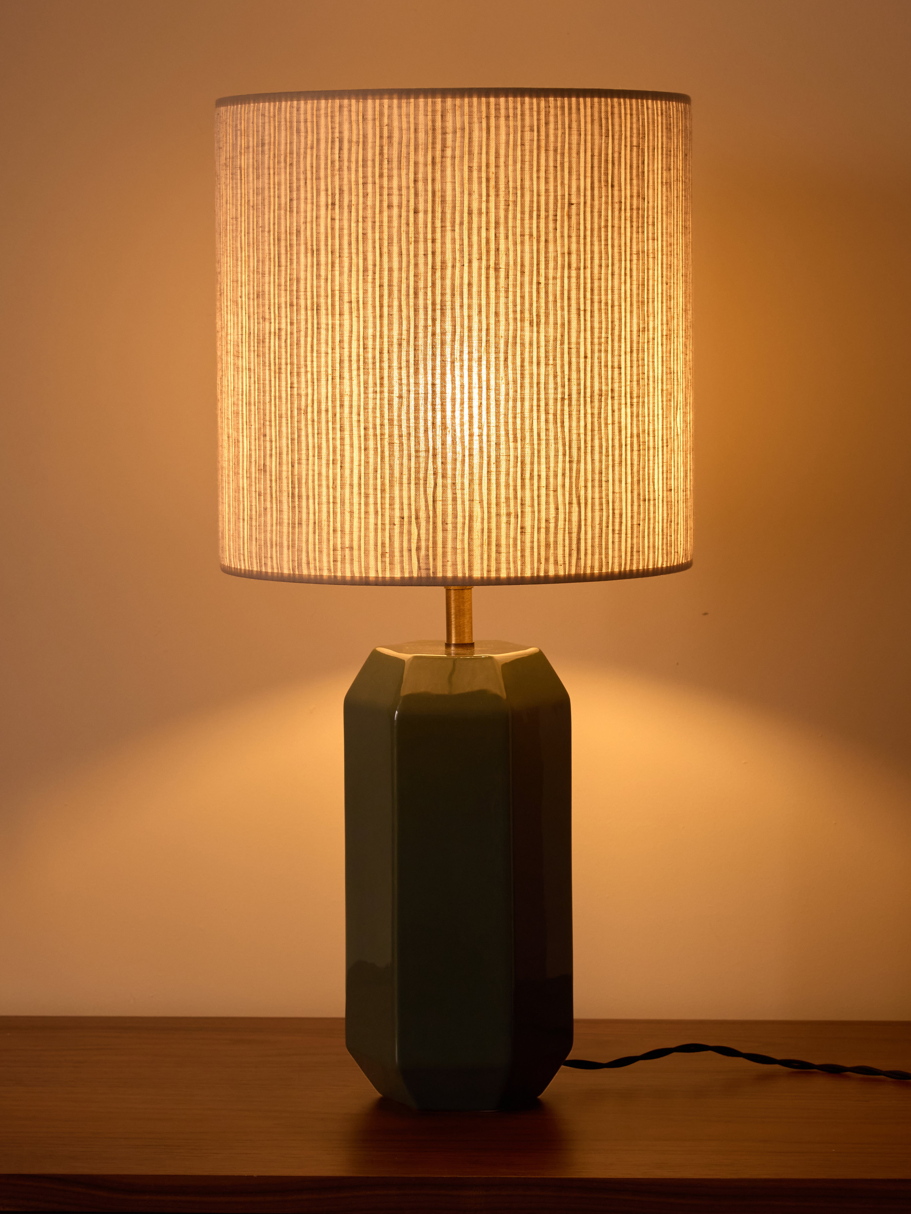 Pied de lampe en céramique - Grand modèle Victoire