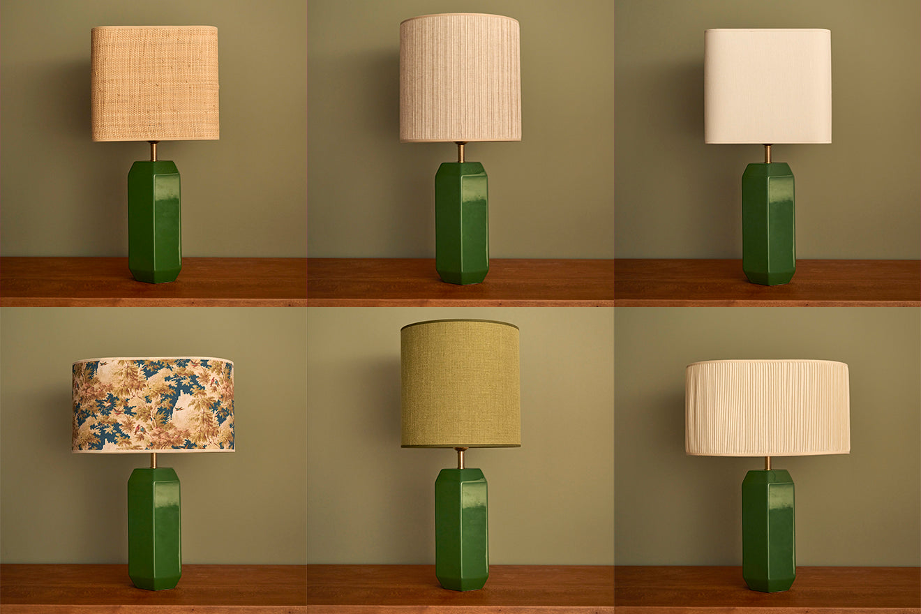 Pied de lampe en céramique - Grand modèle Victoire